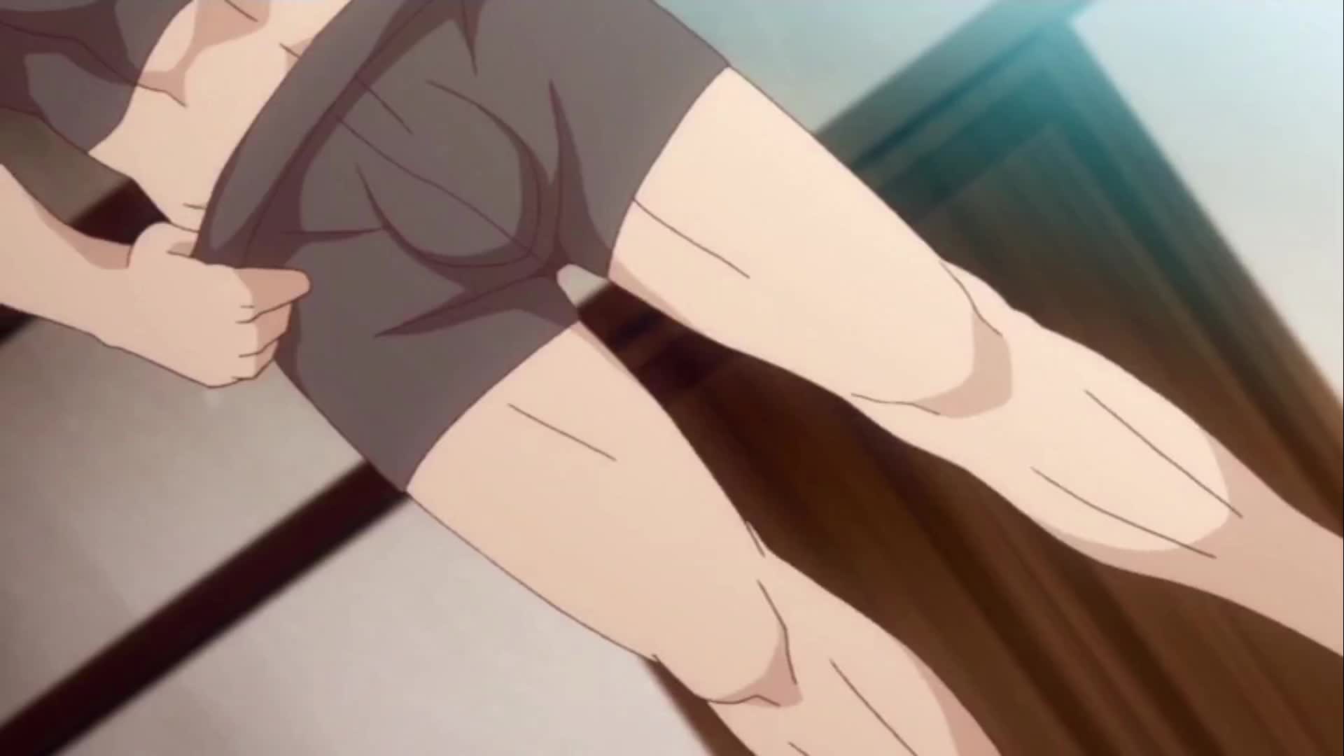 koikishi purely kiss, animated, tagme, video, 1boy, bouncing penis, erection, female pov, male underwear, male underwear pull, penis, pov, testicles