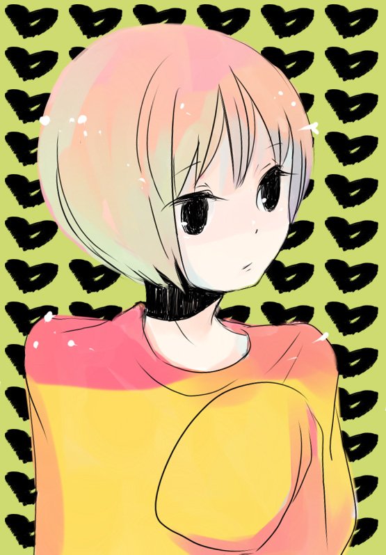 tomoya (artist), original, bad id, bad pixiv id, gender request, tagme, androgynous, oversized clothes, short hair, solo