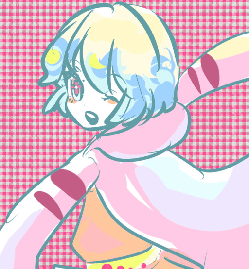 tomoya (artist), nia teppelin, tengen toppa gurren lagann, bad id, bad pixiv id, tagme, 00s, one eye closed, solo, wink