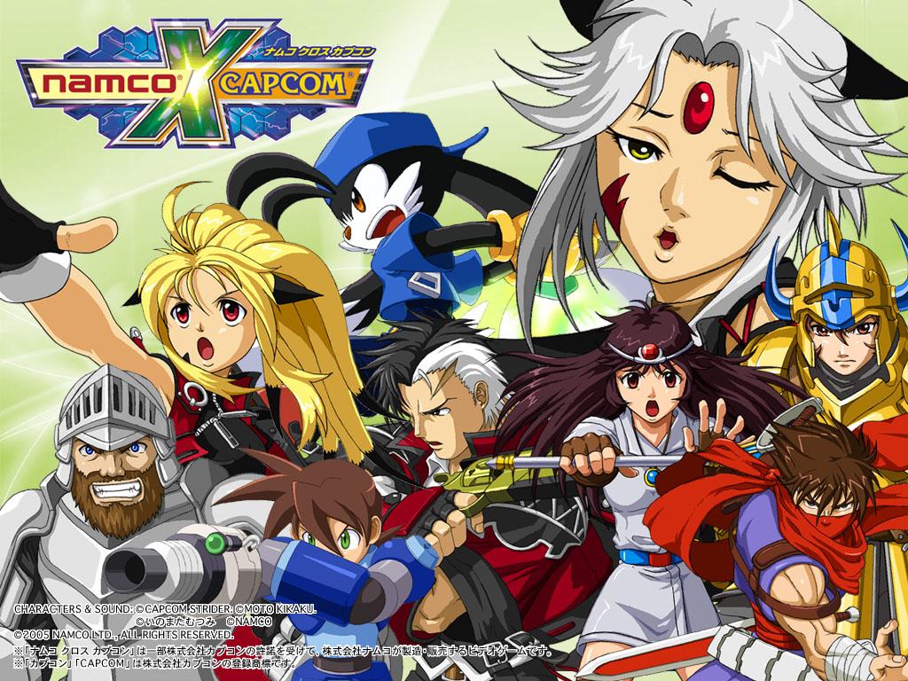 gilgamesh (druaga), ki (druaga), klonoa, strider hiryuu, capcom, druaga no tou, kaze no klonoa, mega man (series), mega man legends (series), namco, namco x capcom, strider (video game)