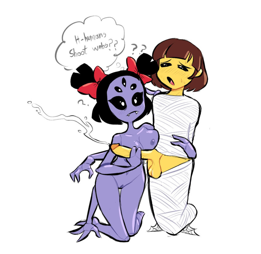 Rule34 – If it exists, there is porn of it / frisk, muffet / 243