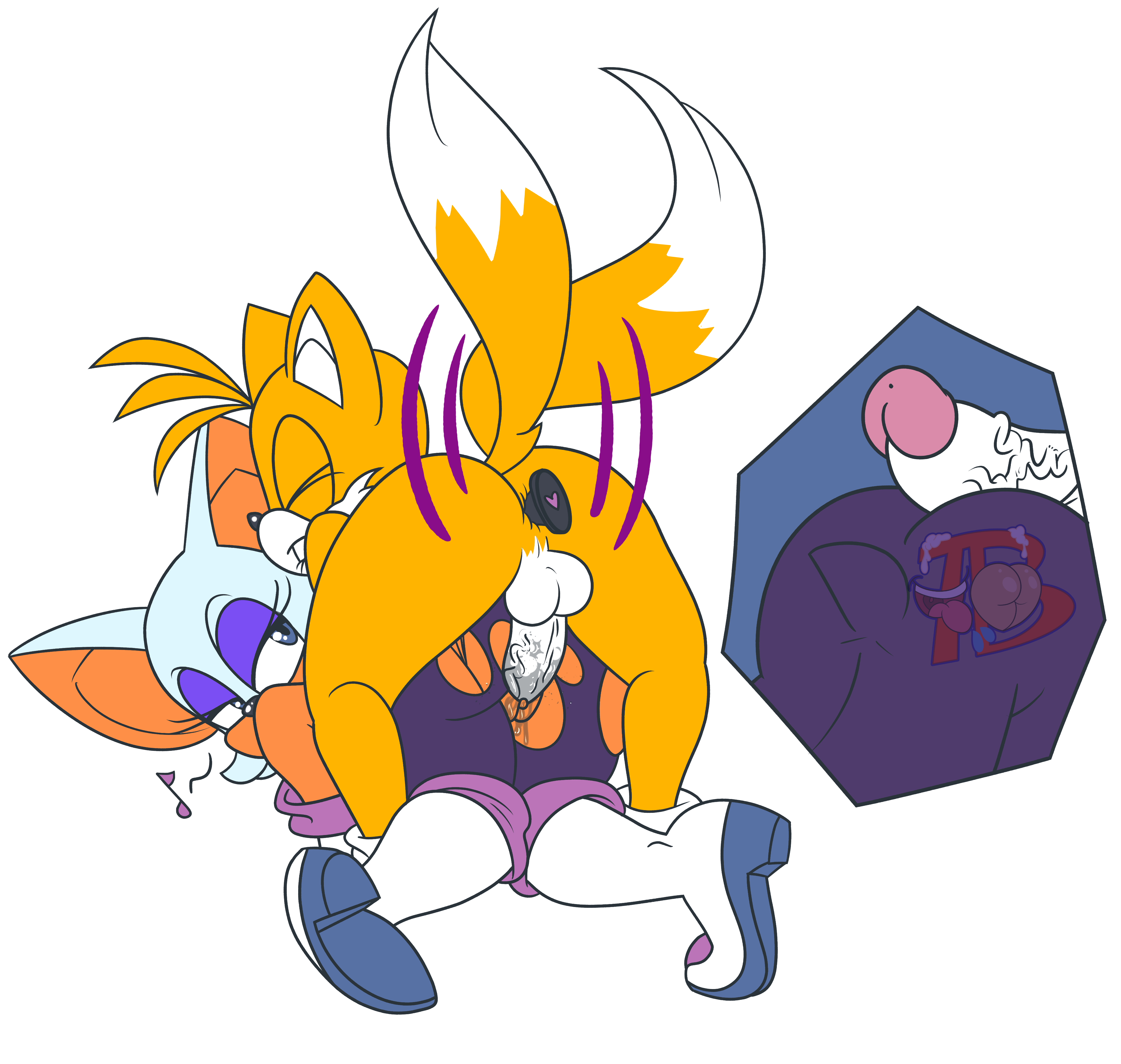 Rule34 – If it exists, there is porn of it / rouge the bat, tails / 252