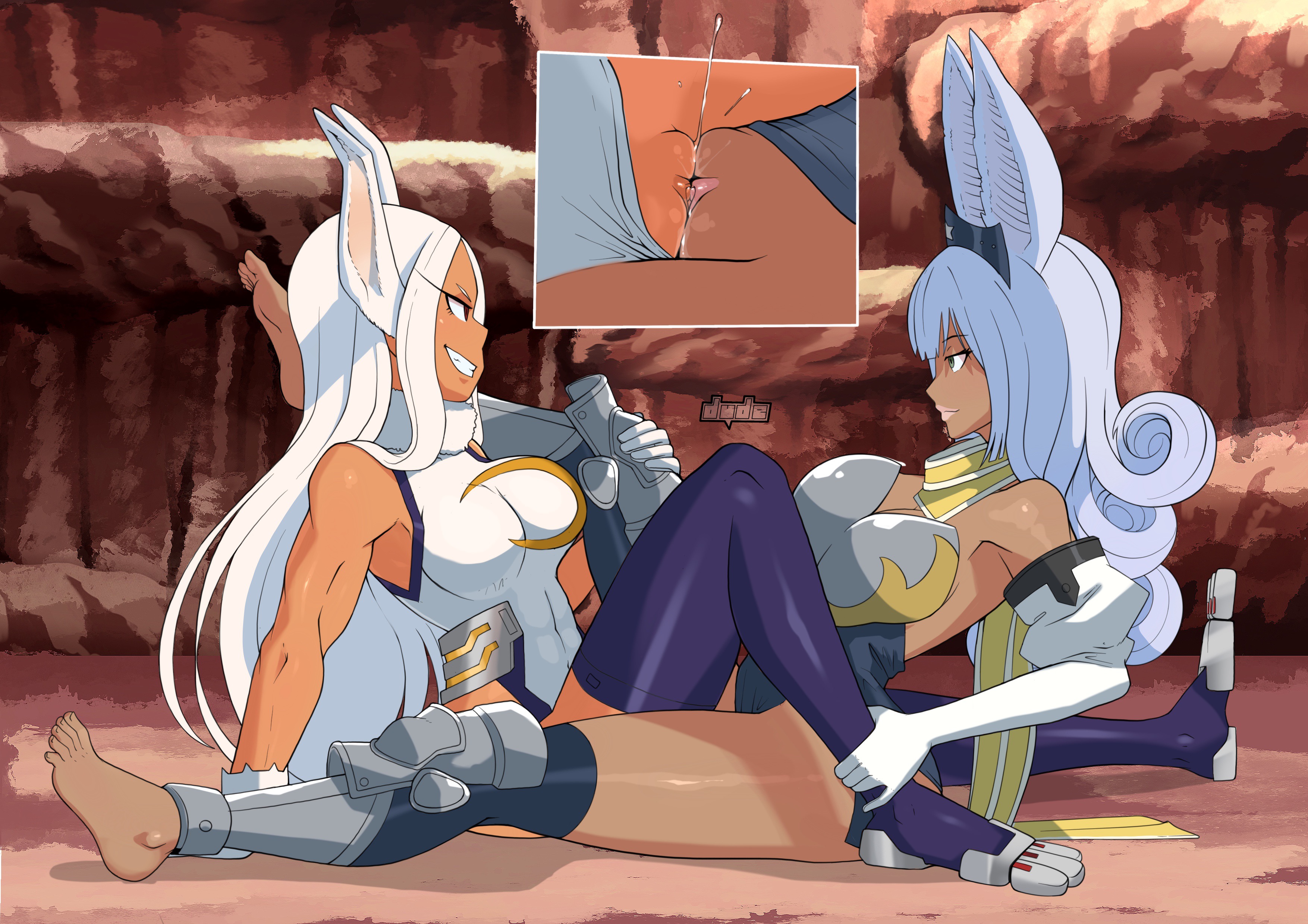 Rule34 – If it exists, there is porn of it / dude-doodle-do, miruko, rumi usagiyama, swan (fairy tail) / 407