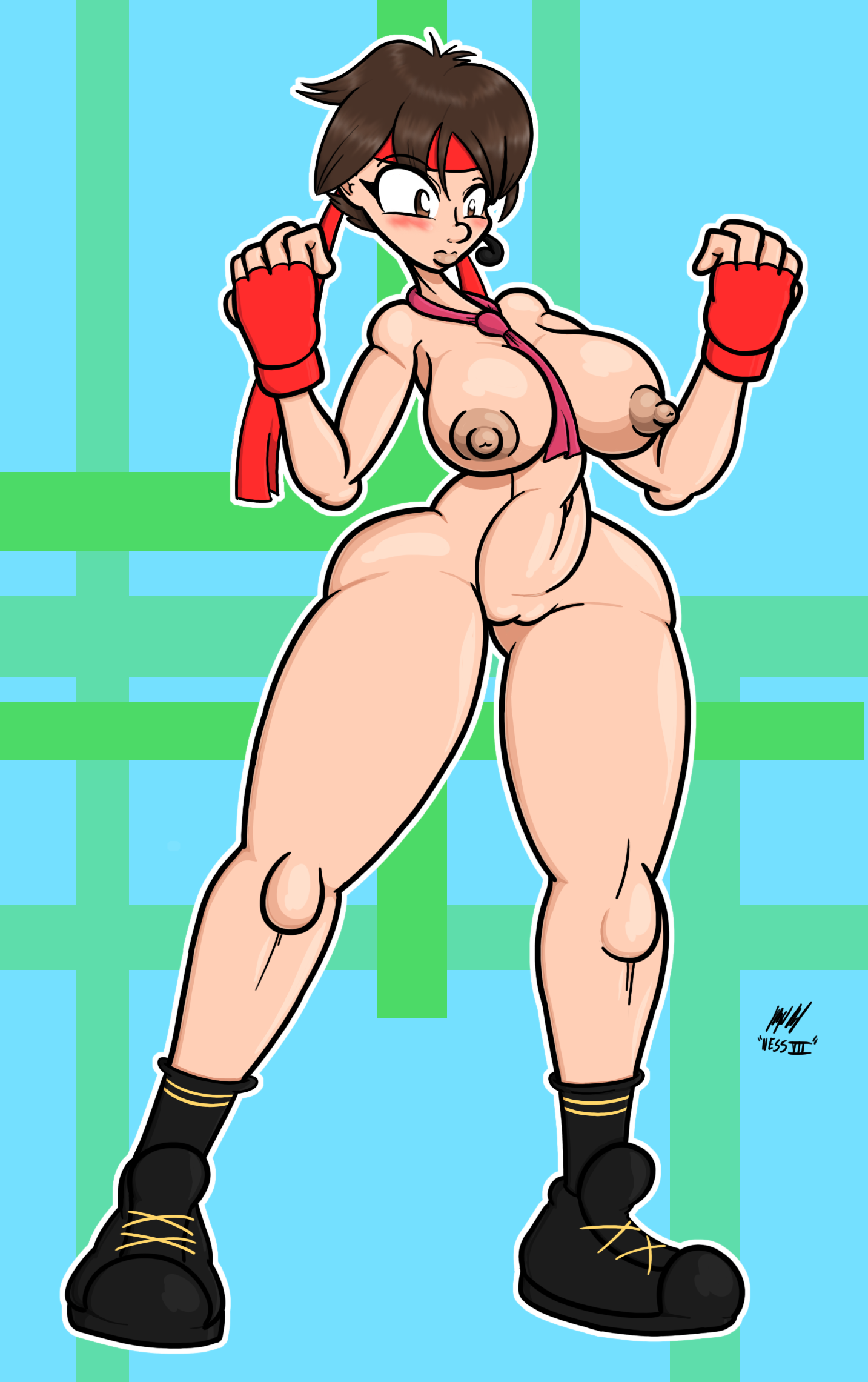 Rule34 – If it exists, there is porn of it / nessvii, sakura kasugano / 462