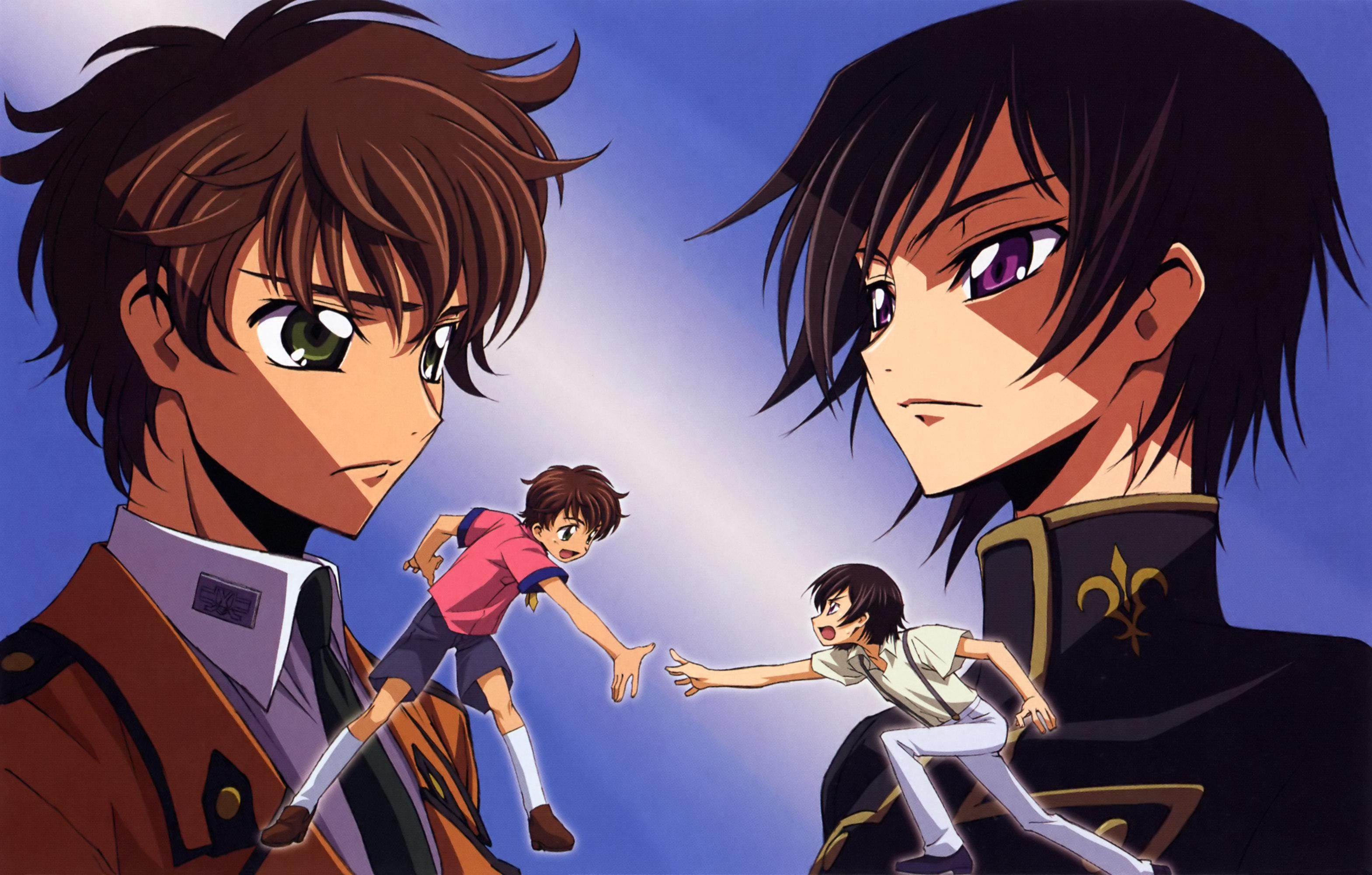 kururugi suzaku, lelouch vi britannia, code geass, highres, tagme, 00s