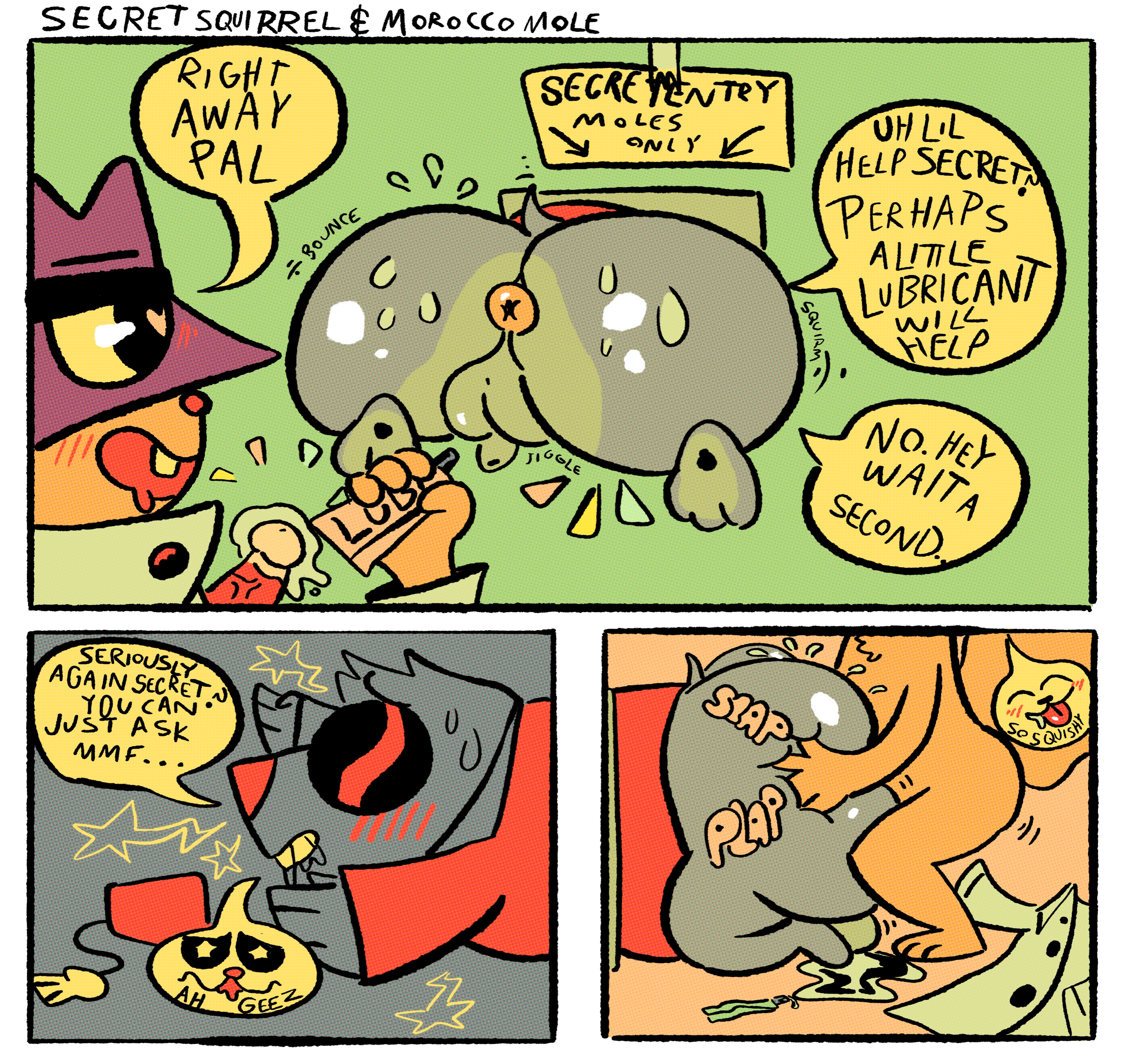 Rule34 – If it exists, there is porn of it / morocco mole, secret squirrel / 1005