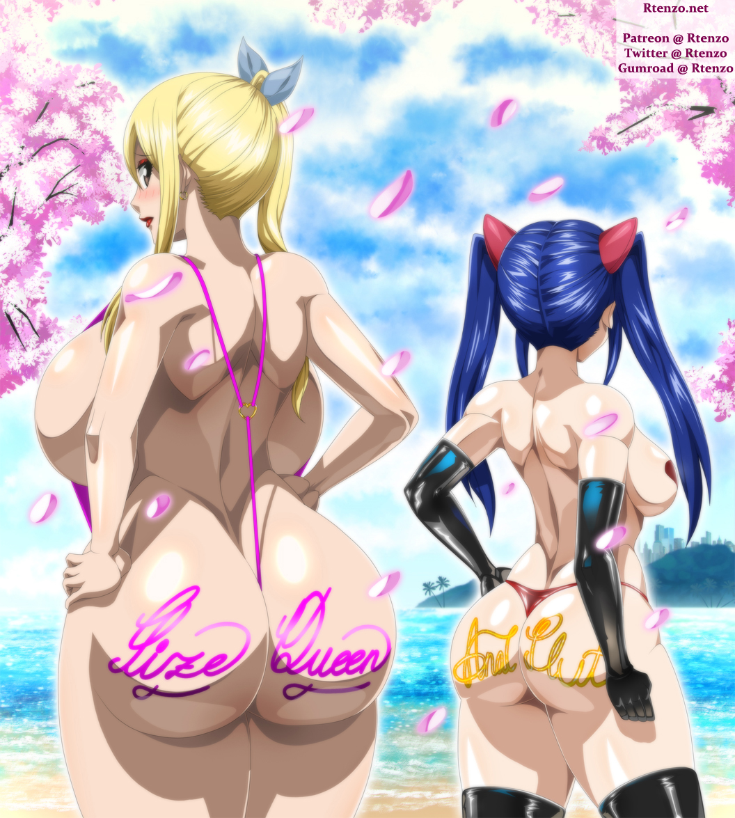 Rule34 – If it exists, there is porn of it / ero-enzo, lucy heartfilia, wendy marvell / 1142