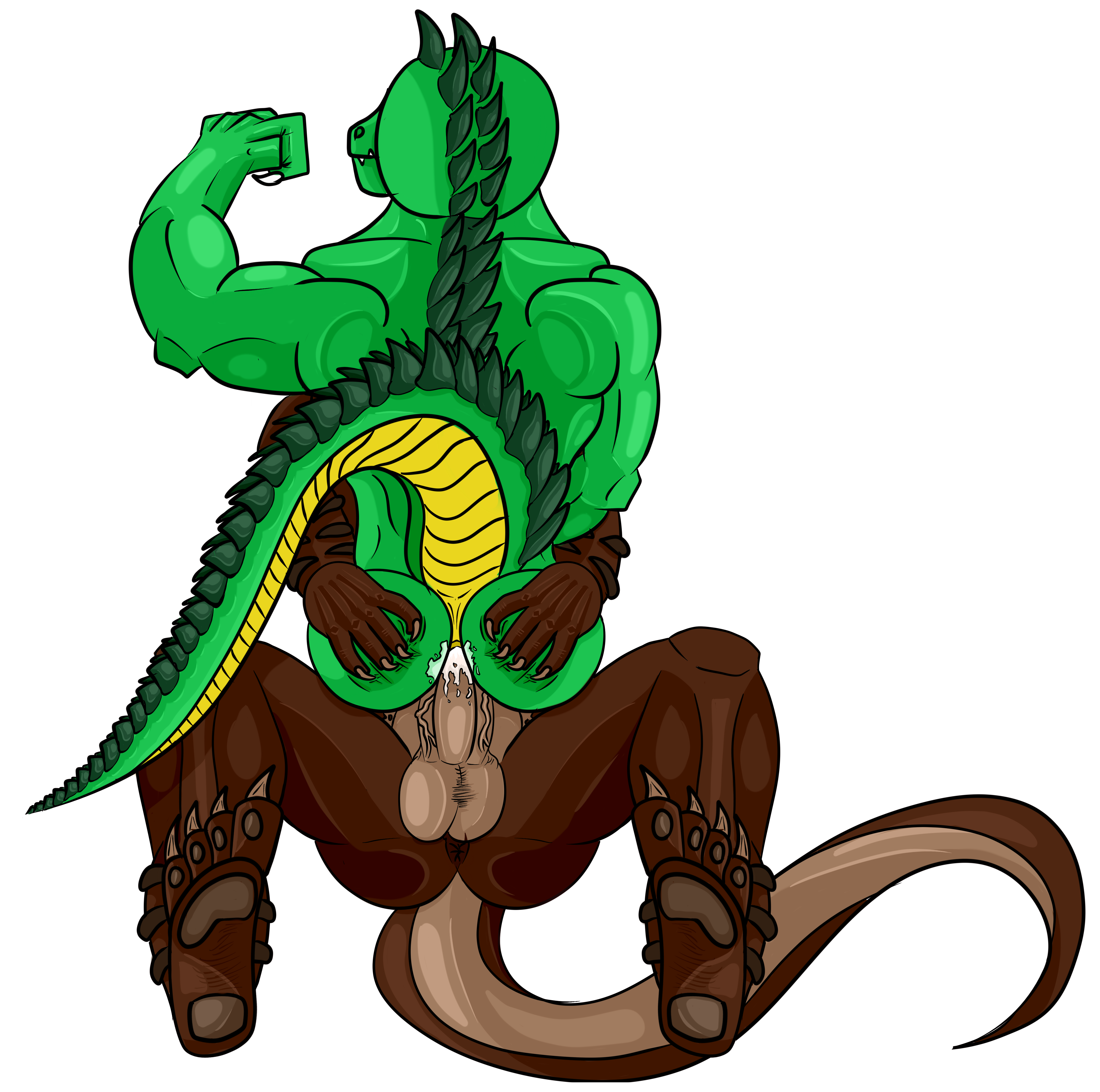 Rule34 – If it exists, there is porn of it / thescorchingdragon, scorch croco-derg, steiner draggal / 1211