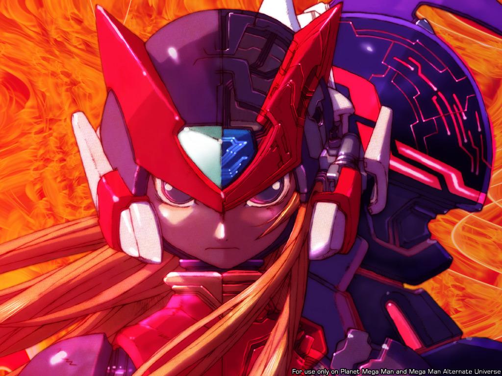 nakayama tooru, zero(z) (mega man), zero (mega man), capcom, mega man (series), mega man zero (series), mega man zero 3, textless version, 1boy, android, brown hair, close-up, closed mouth, expressionless, helmet, looking at viewer, male focus, solo, upper body