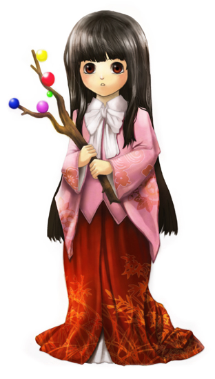 ishiatama, houraisan kaguya, touhou, 1girl, black hair, blouse, blush, bow, bowtie, branch, female focus, glowing, long hair, long skirt, long sleeves, looking at viewer, red skirt, shirt, sidelocks, simple background, skirt, solo, very long hair, white background, white bow, white bowtie