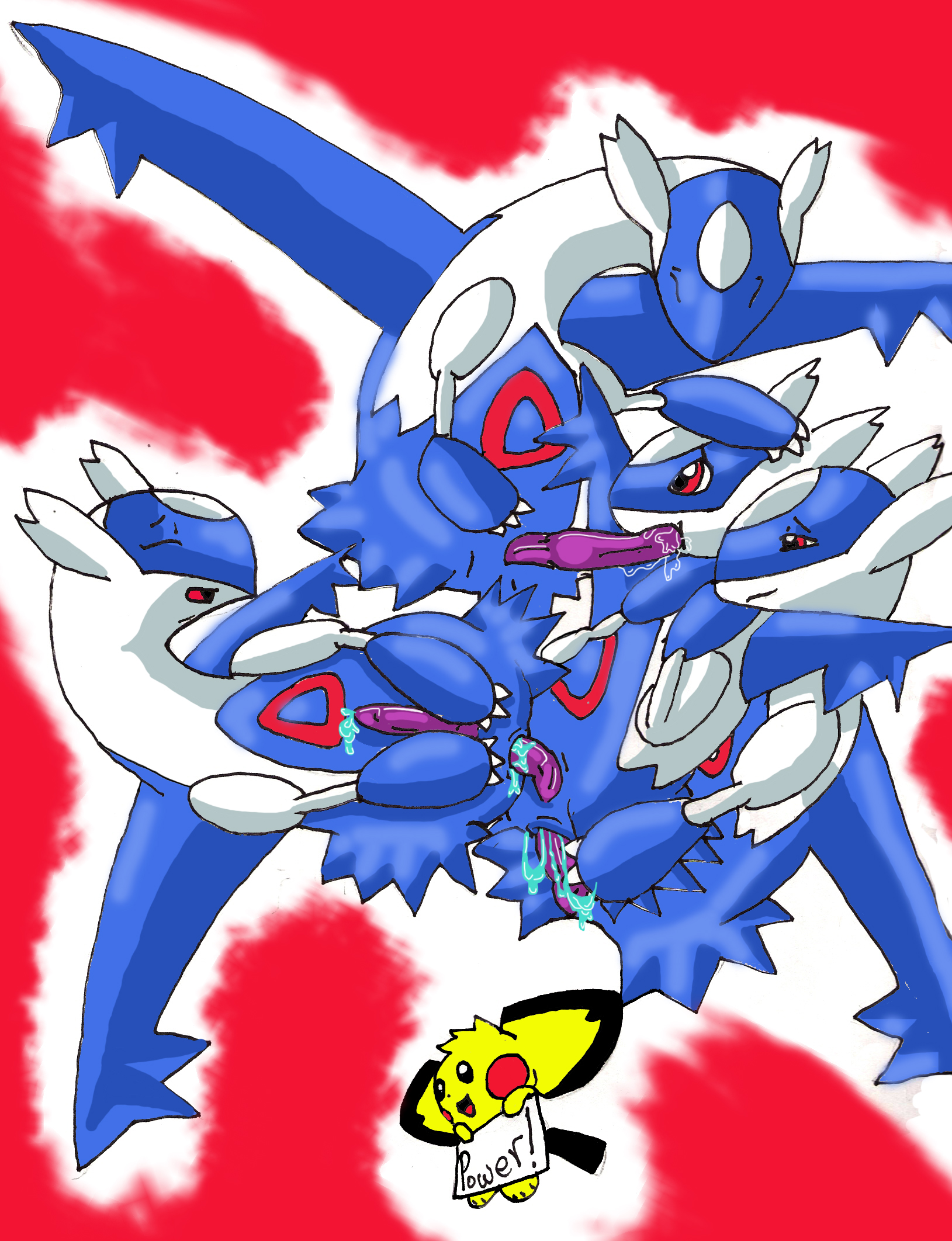 Rule34 – If it exists, there is porn of it / pichu power, latios, pichu / 1437