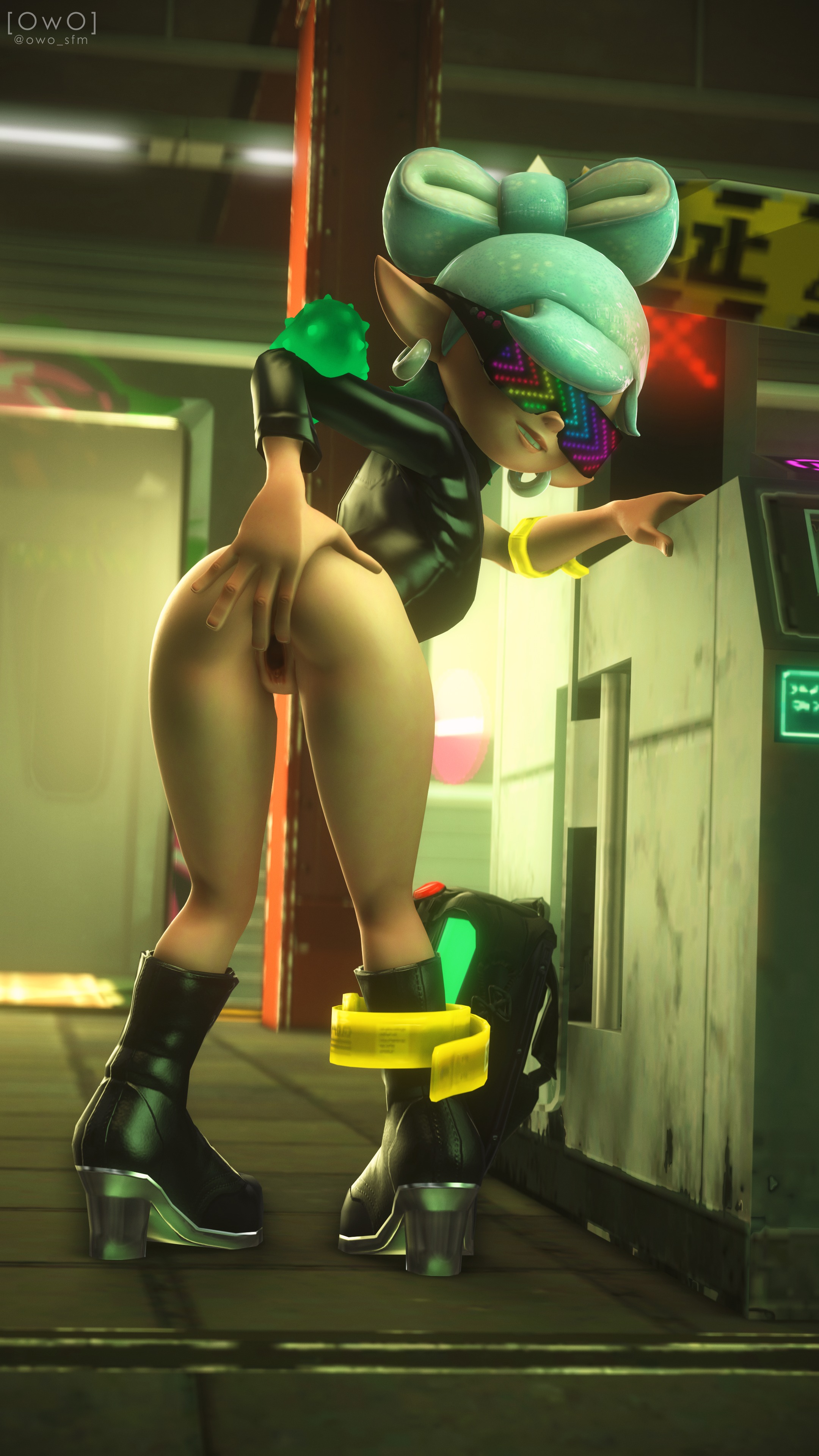 Rule34 – If it exists, there is porn of it / owo sfm, inkling, inkling girl, marie (splatoon) / 1499