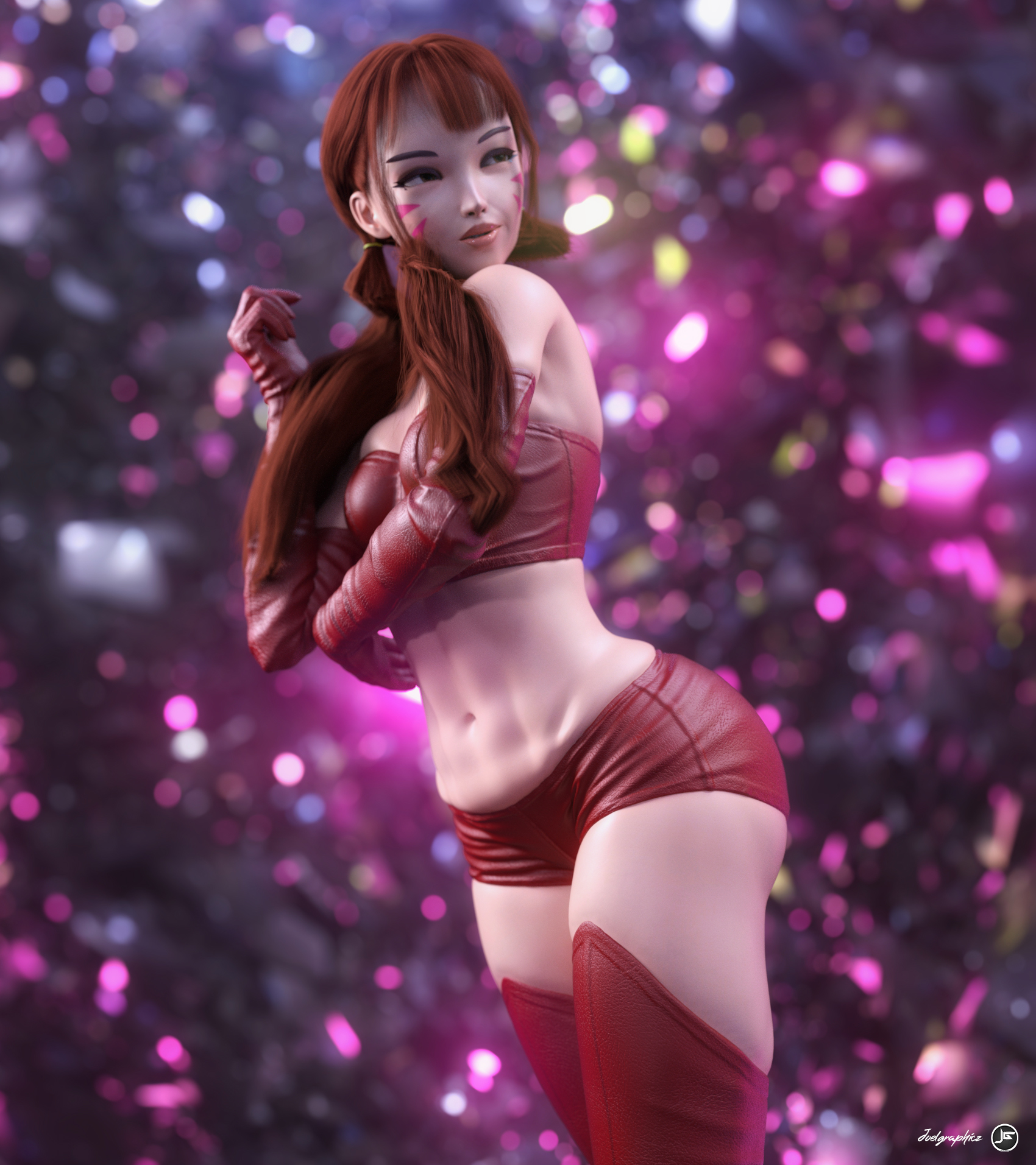 Rule34 – If it exists, there is porn of it / joelgraphz, d.va / 1815