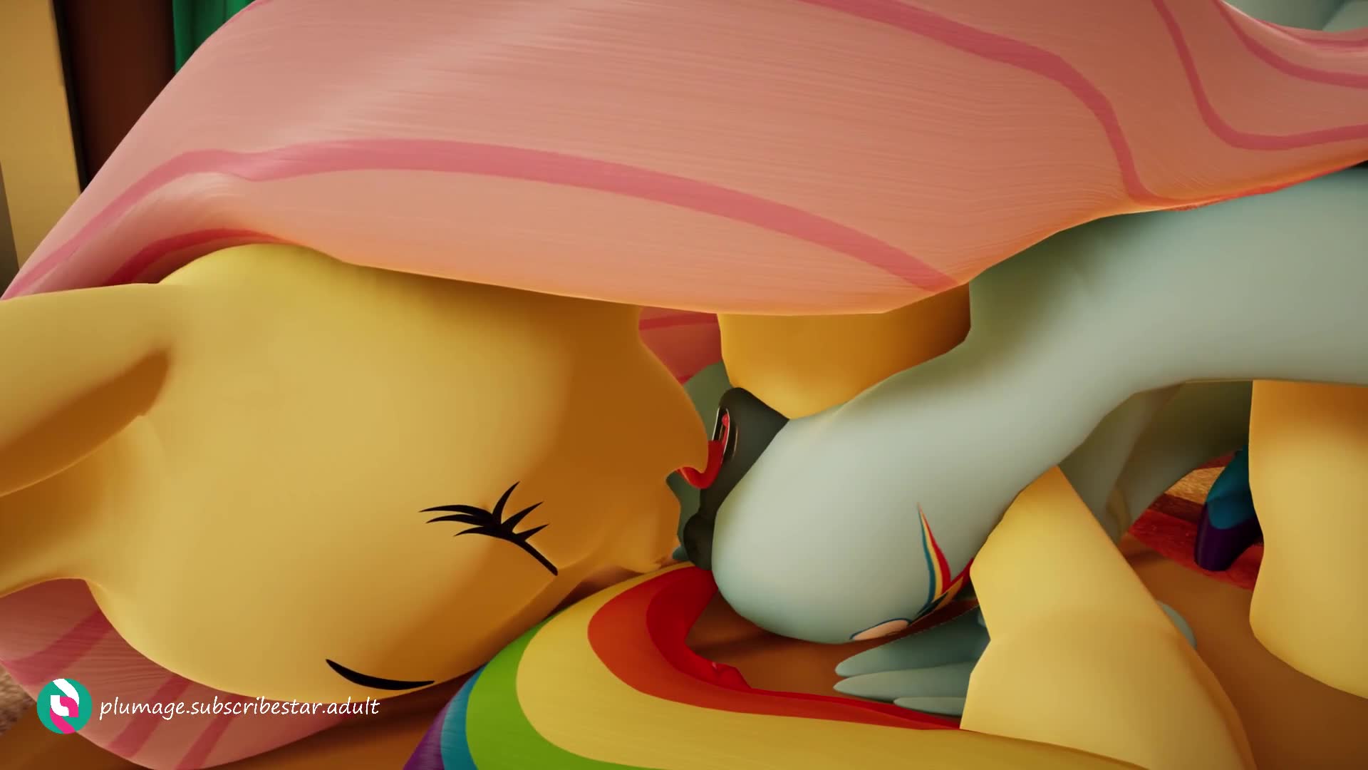 Rule34 – If it exists, there is porn of it / fluttershy (mlp), rainbow dash (mlp) / 8637432