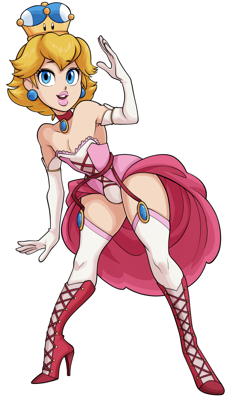 Rule34 – If it exists, there is porn of it / bunnox, peachette, princess peach / 1826
