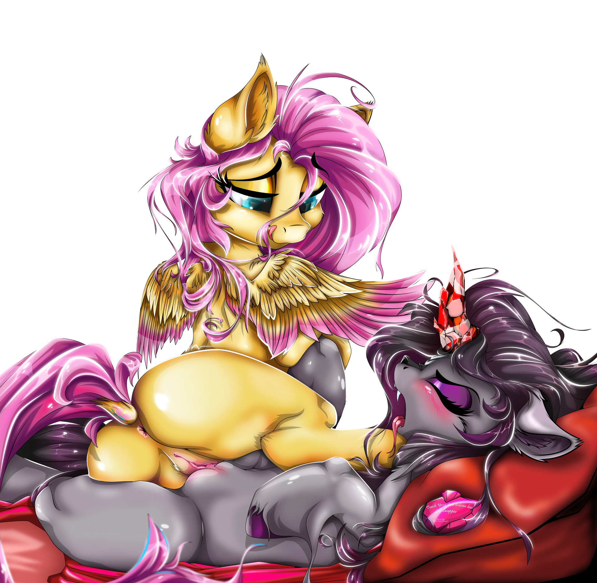 Rule34 – If it exists, there is porn of it / fluttershy (mlp), king sombra (mlp) / 2021