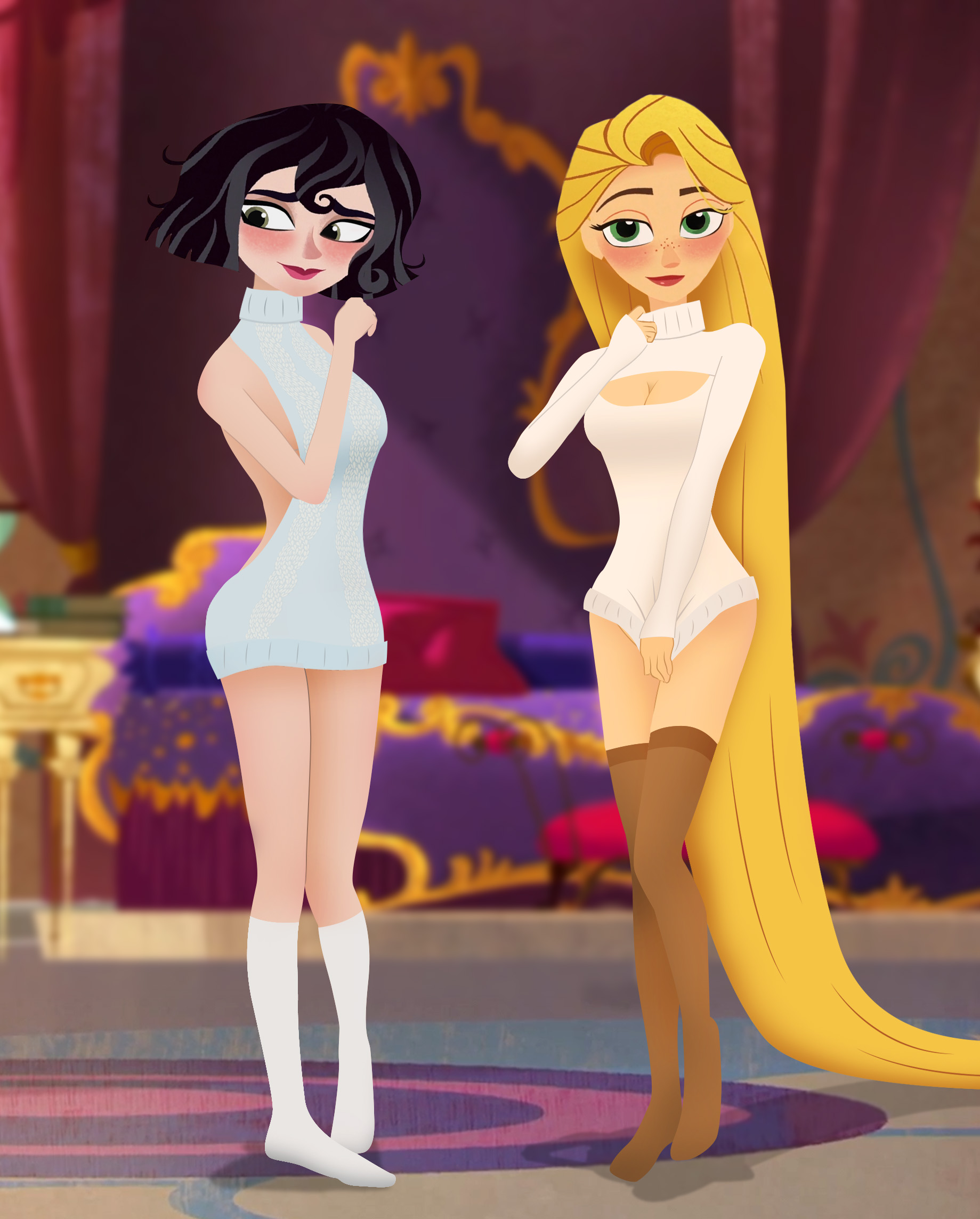 Rule34 – If it exists, there is porn of it / cassandra, rapunzel / 2357