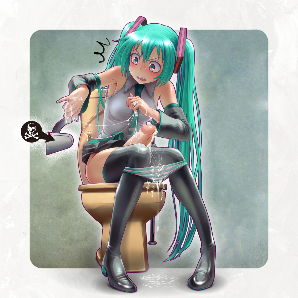 Rule34 – If it exists, there is porn of it / elzikyuchi, wokada, hatsune miku / 2567