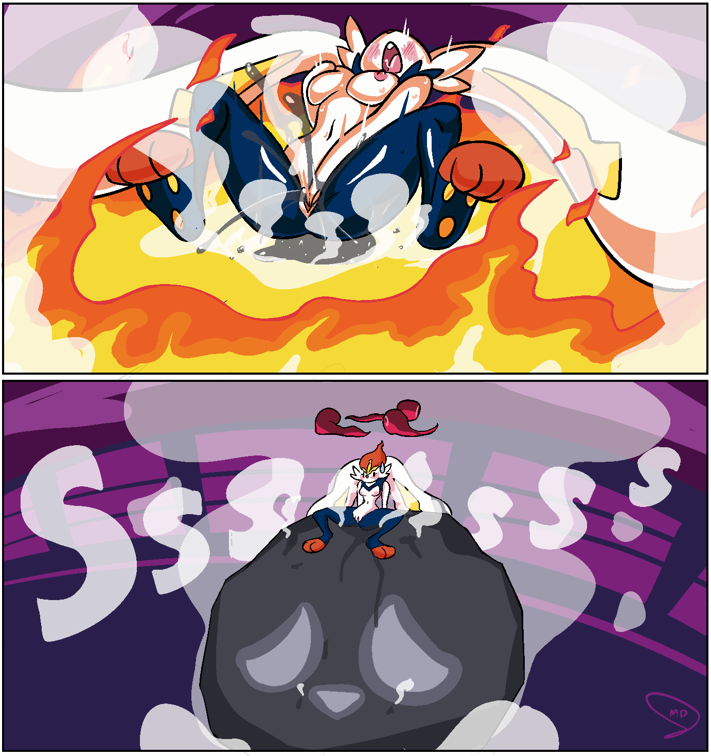 Rule34 – If it exists, there is porn of it / mdjoe, cinderace, gigantamax cinderace / 2789