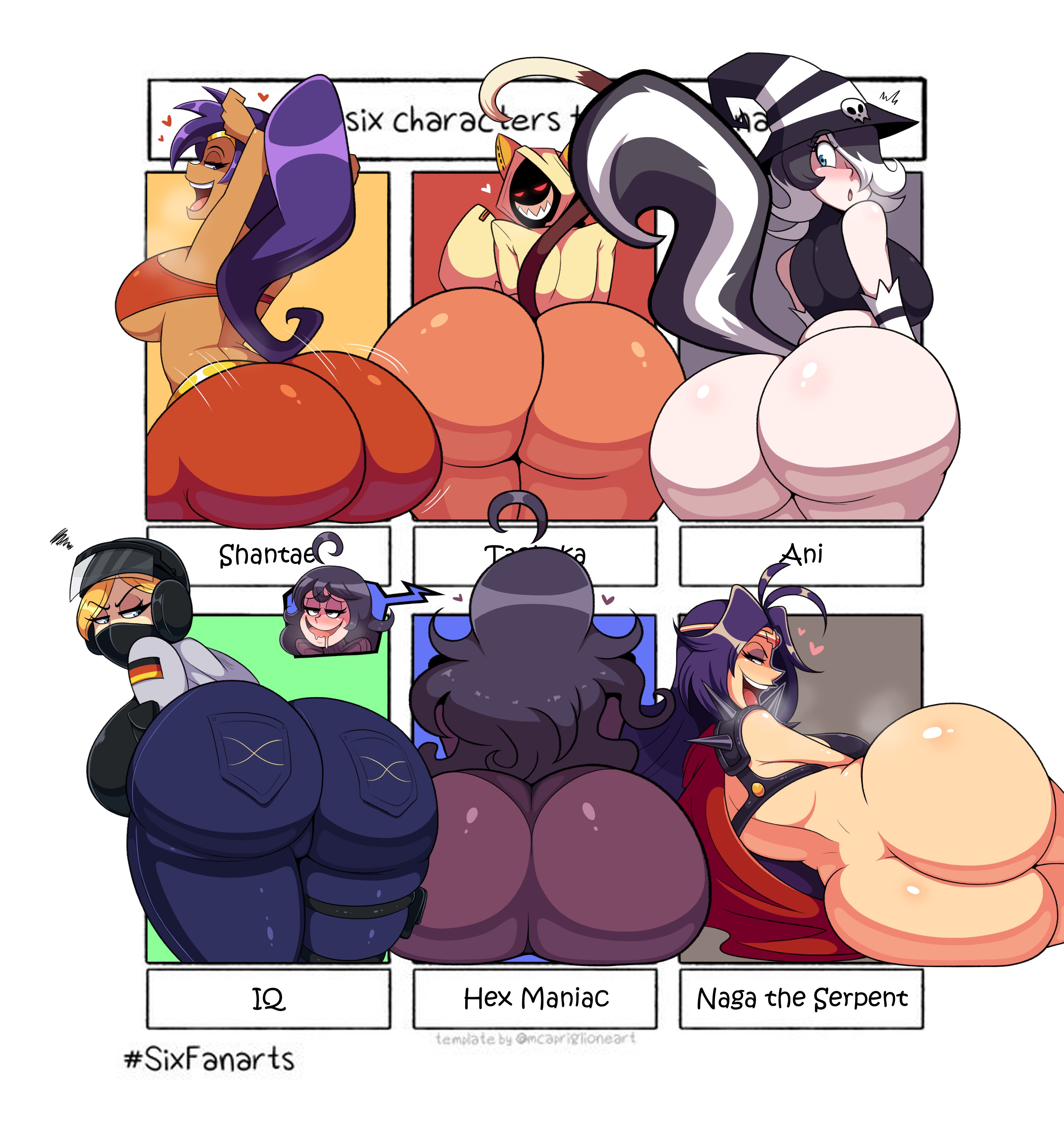 Rule34 – If it exists, there is porn of it / androjuniarto, ani, hex maniac, iq (rainbow six), naga the serpent, shantae (character), taokaka / 2811