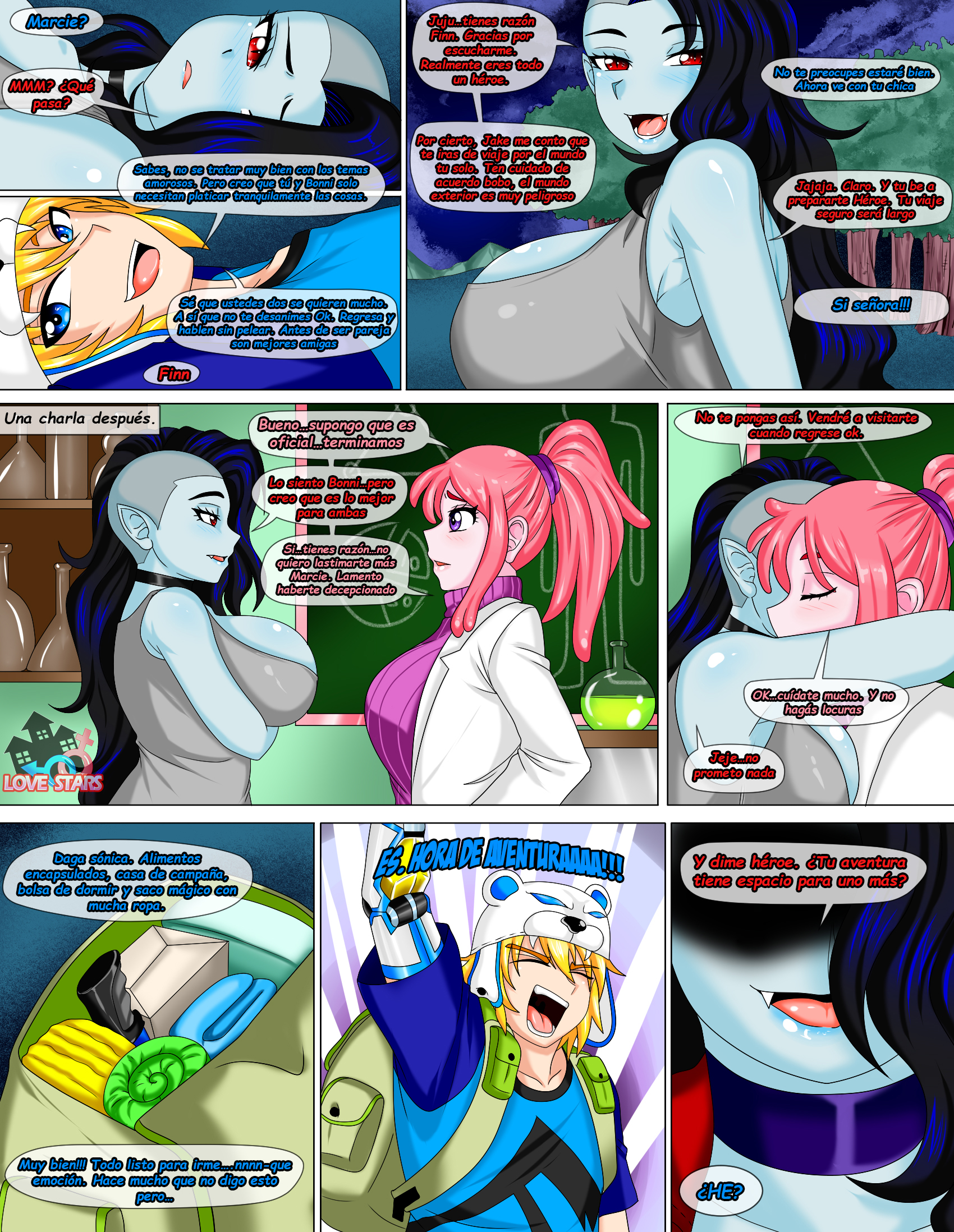 Rule34 – If it exists, there is porn of it / finn the human, marceline, princess bubblegum / 2935