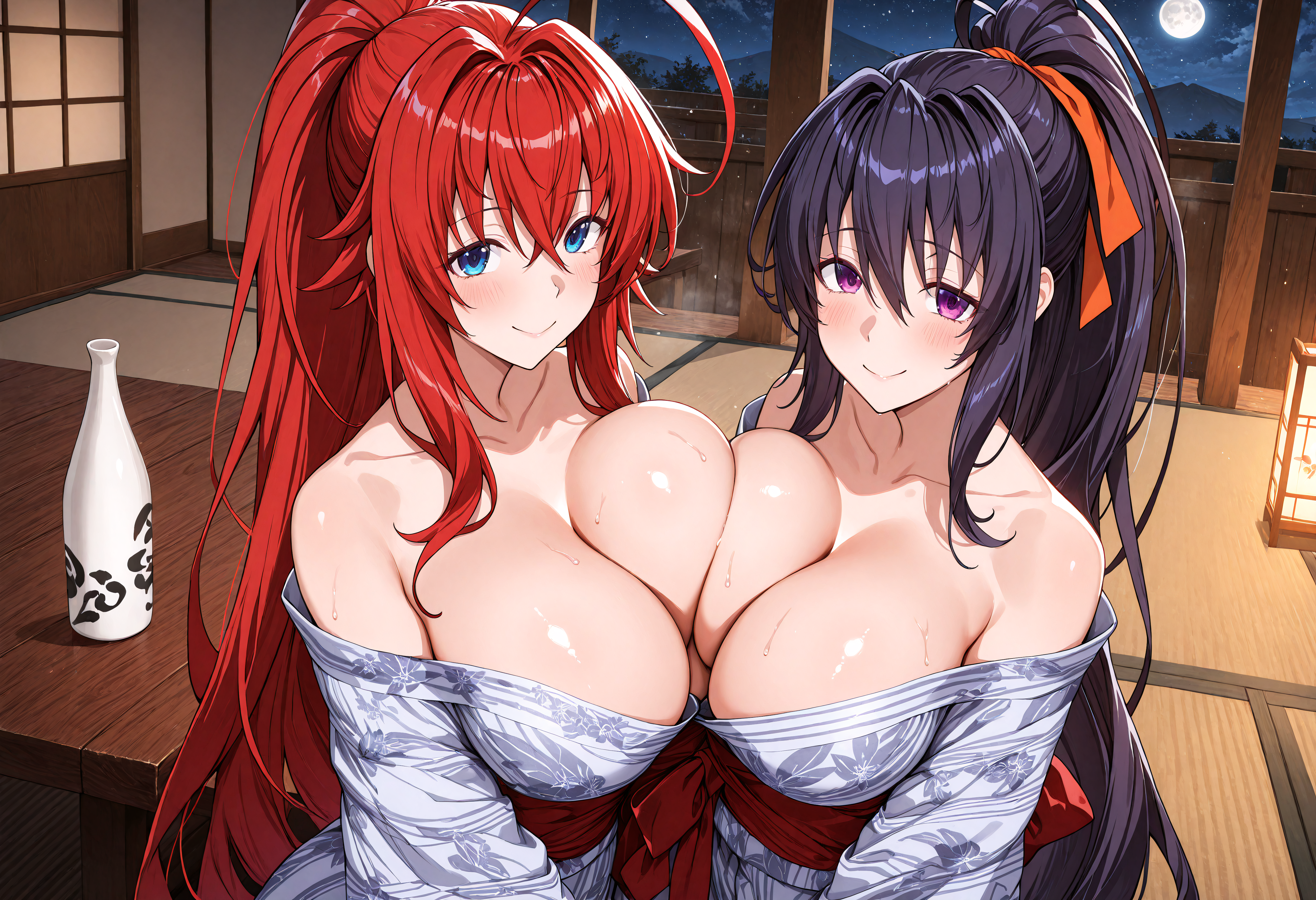 Rule34 – If it exists, there is porn of it / akeno himejima, rias gremory / 8637669