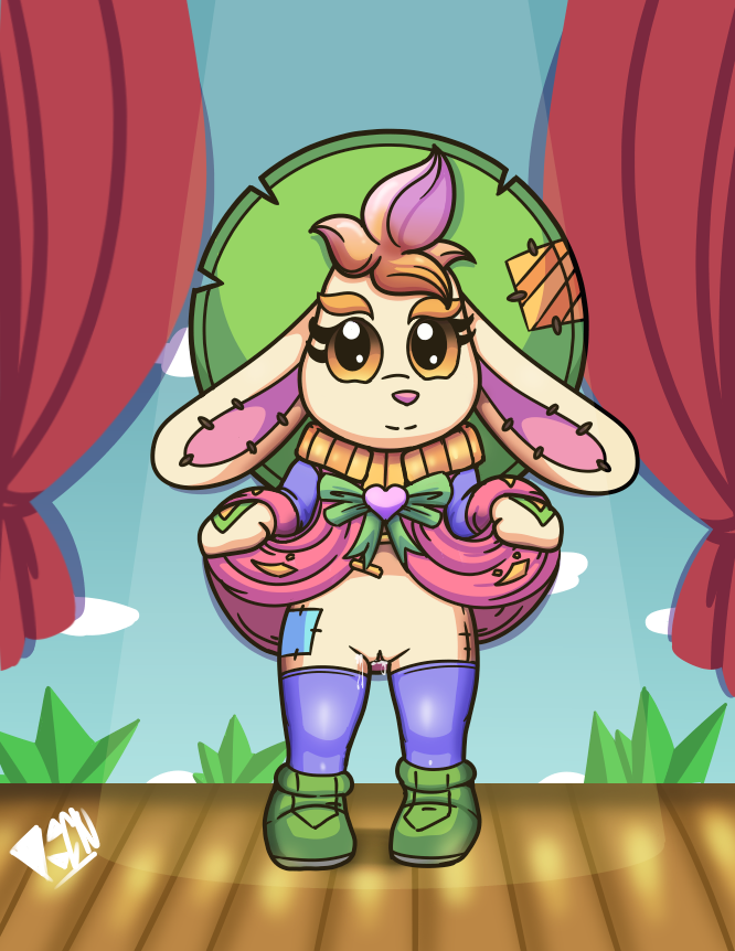 Rule34 – If it exists, there is porn of it / doll, moji (paladins) / 2998
