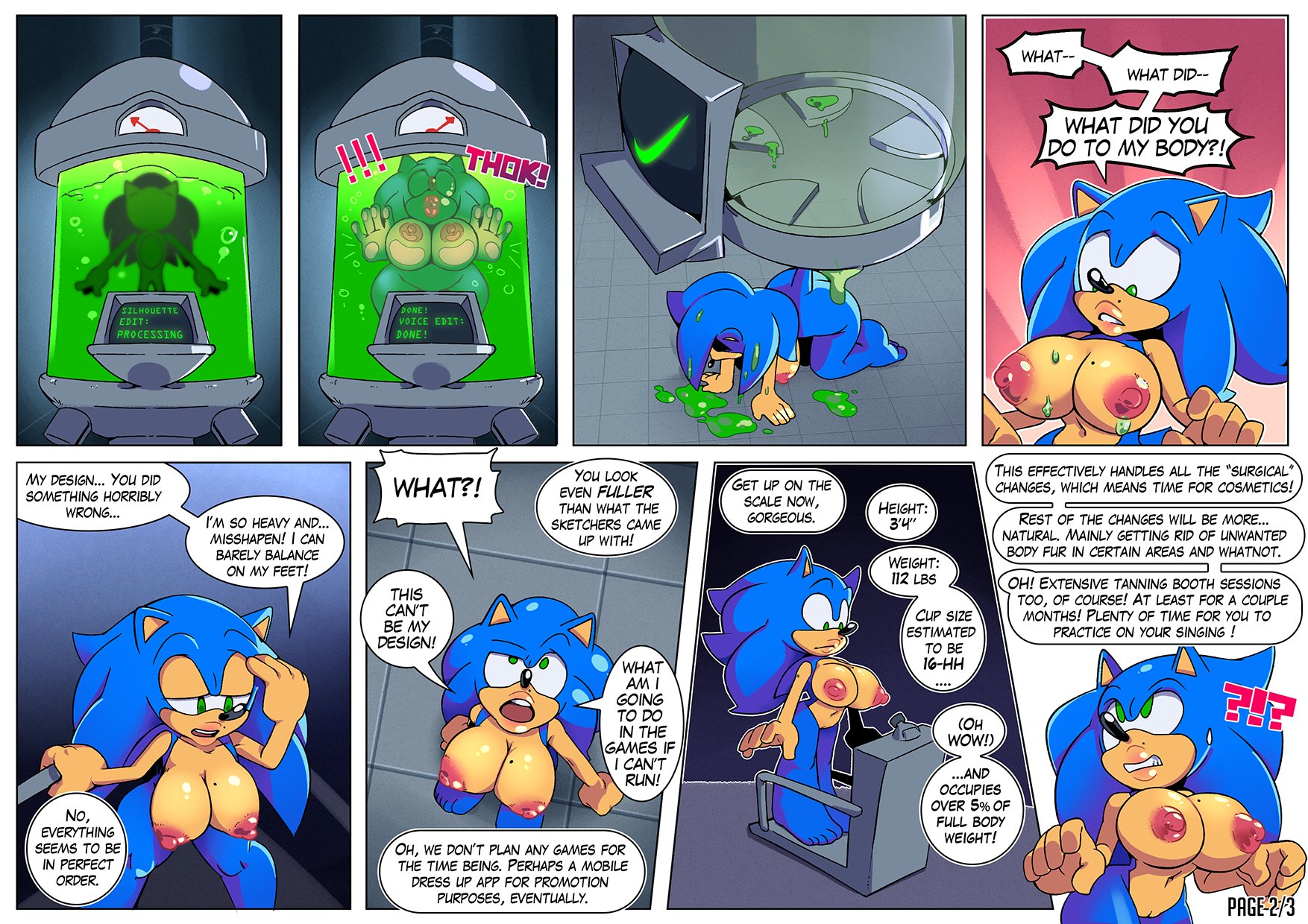 Rule34 – If it exists, there is porn of it / missphase, sonic the hedgehog / 3000
