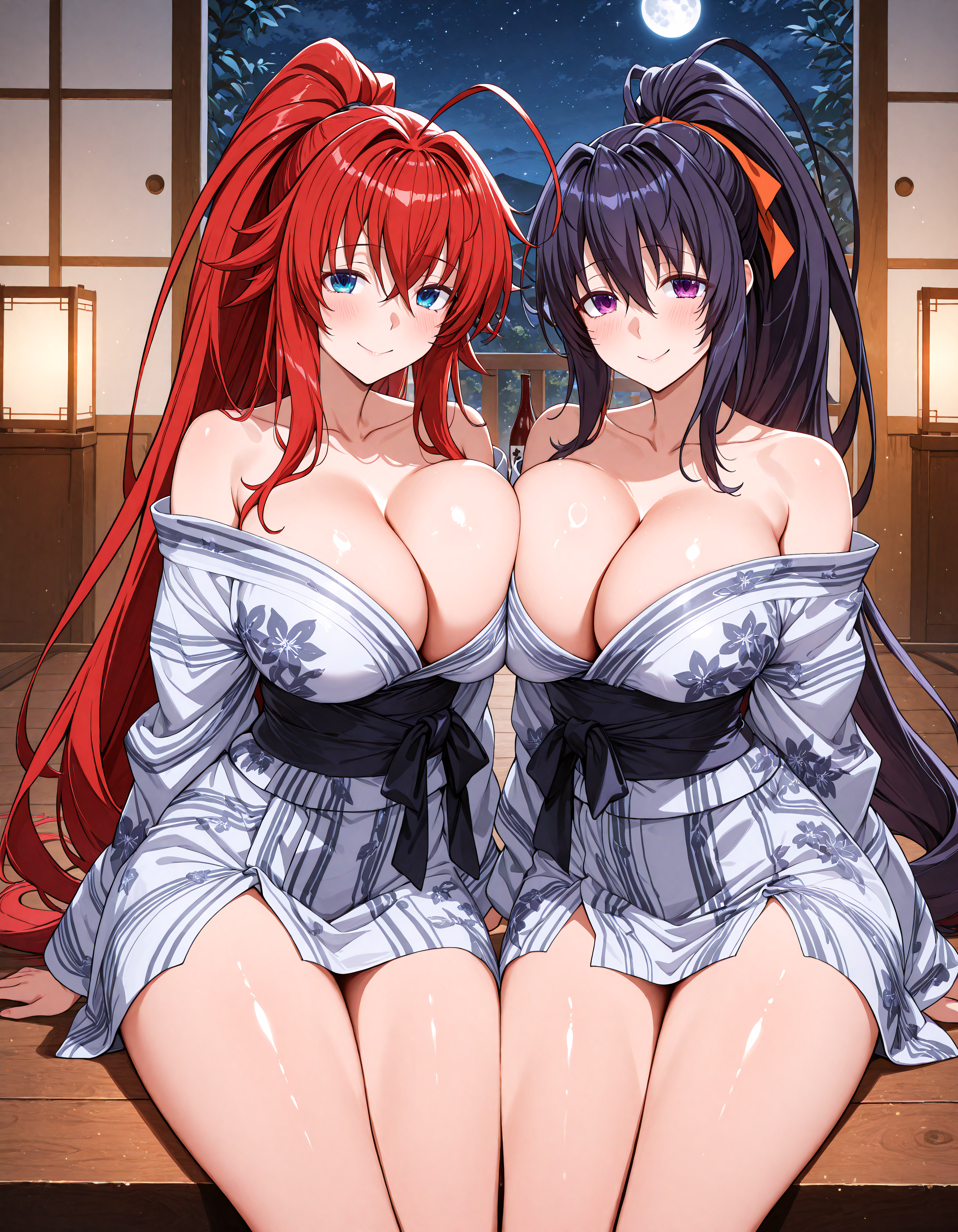 Rule34 – If it exists, there is porn of it / akeno himejima, rias gremory / 8637686