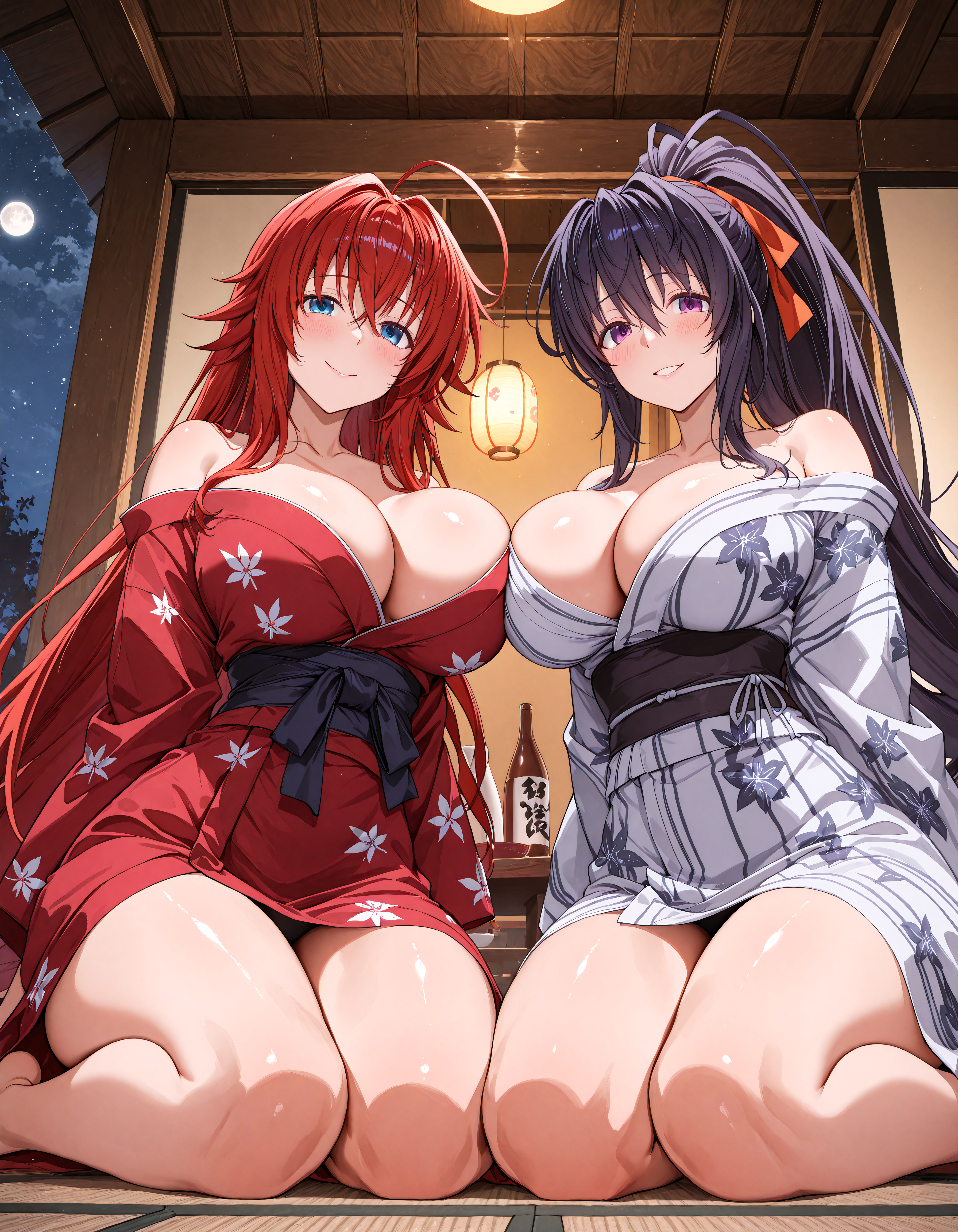 Rule34 – If it exists, there is porn of it / akeno himejima, rias gremory / 8637706