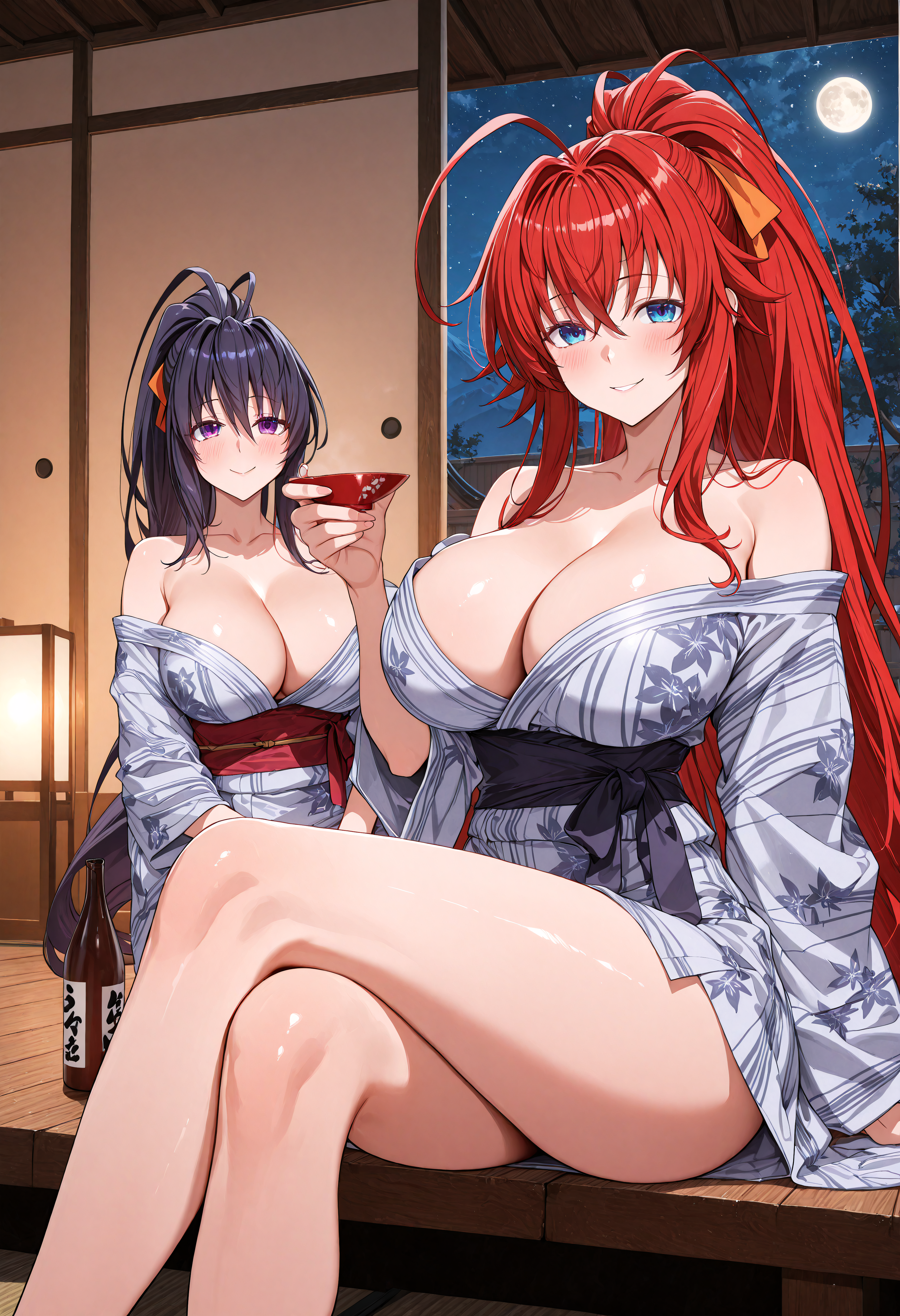 Rule34 – If it exists, there is porn of it / akeno himejima, rias gremory / 8637733