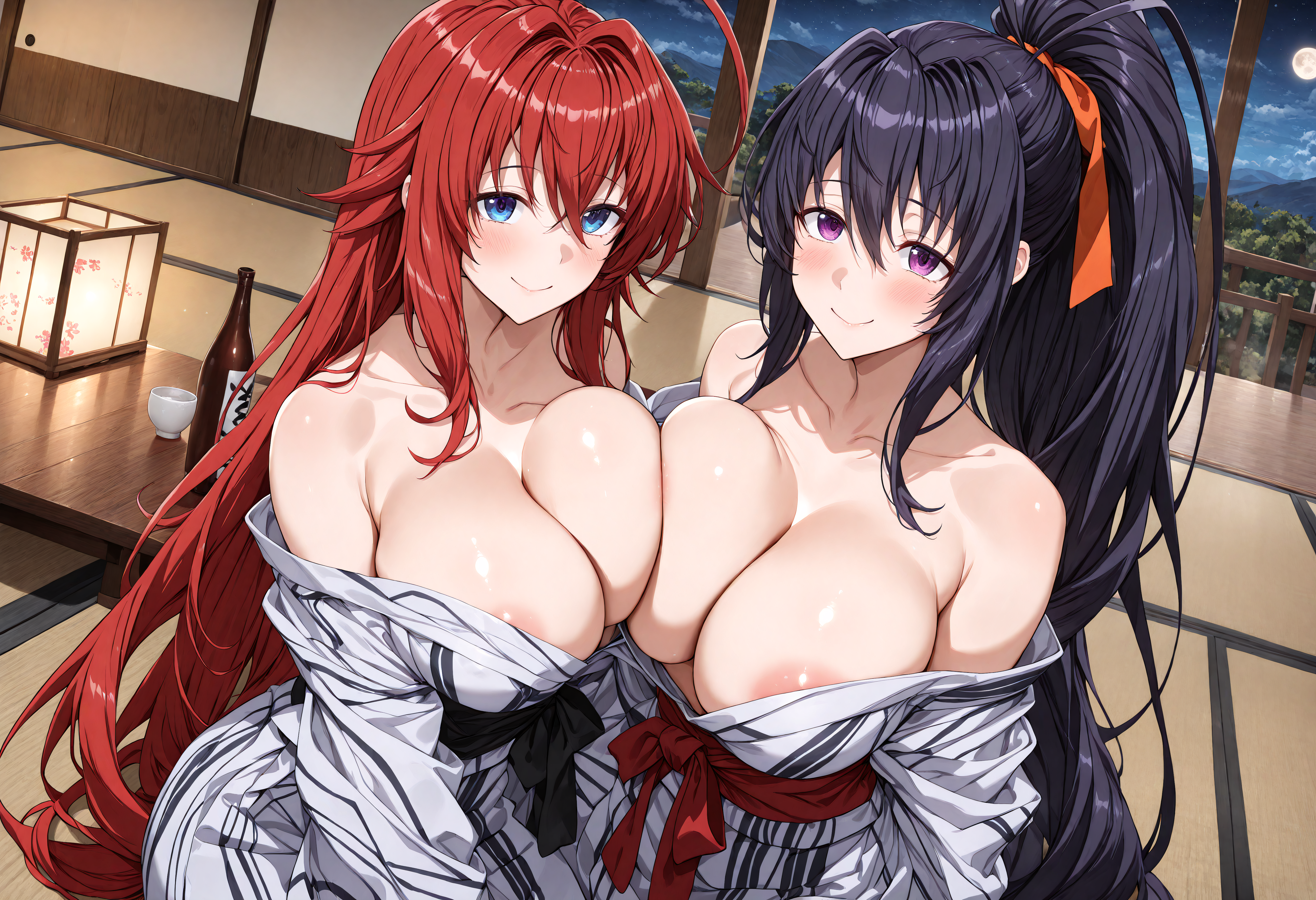 Rule34 – If it exists, there is porn of it / akeno himejima, rias gremory / 8637774