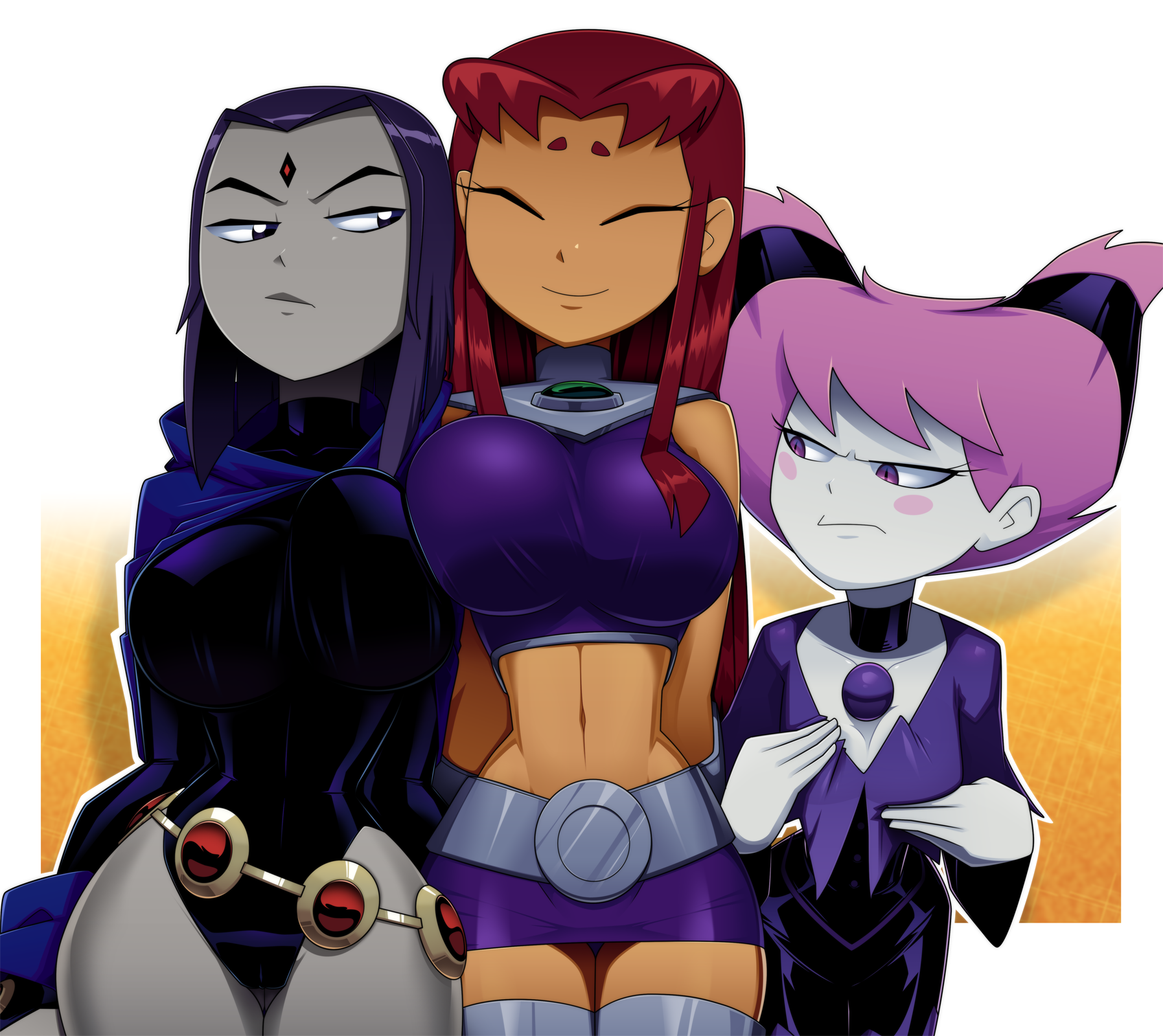 Rule34 – If it exists, there is porn of it / ravenravenraven, jinx, raven, starfire / 3509