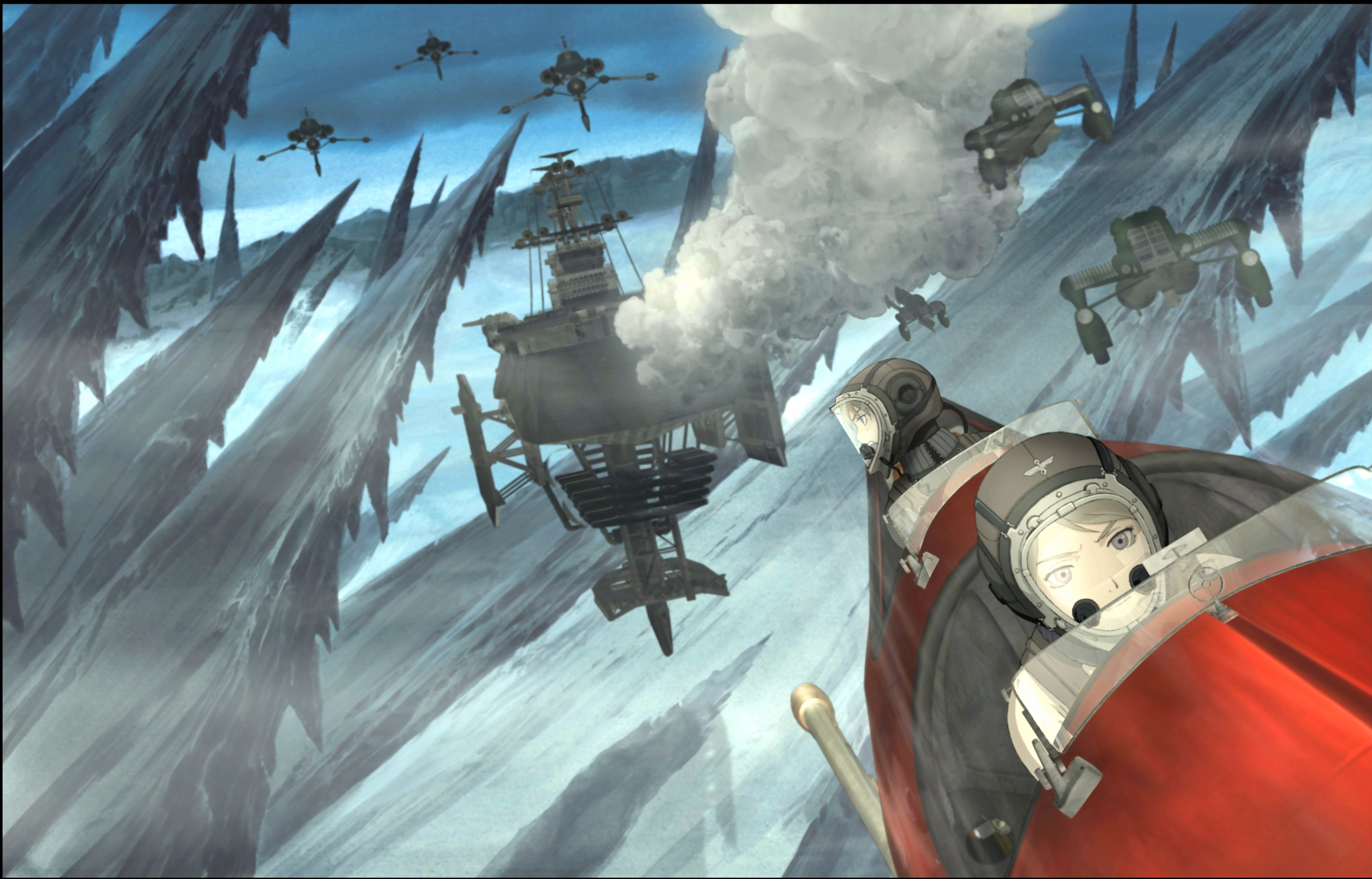 claus valca, tatiana wisla, last exile, absurdres, highres, tagme, 00s