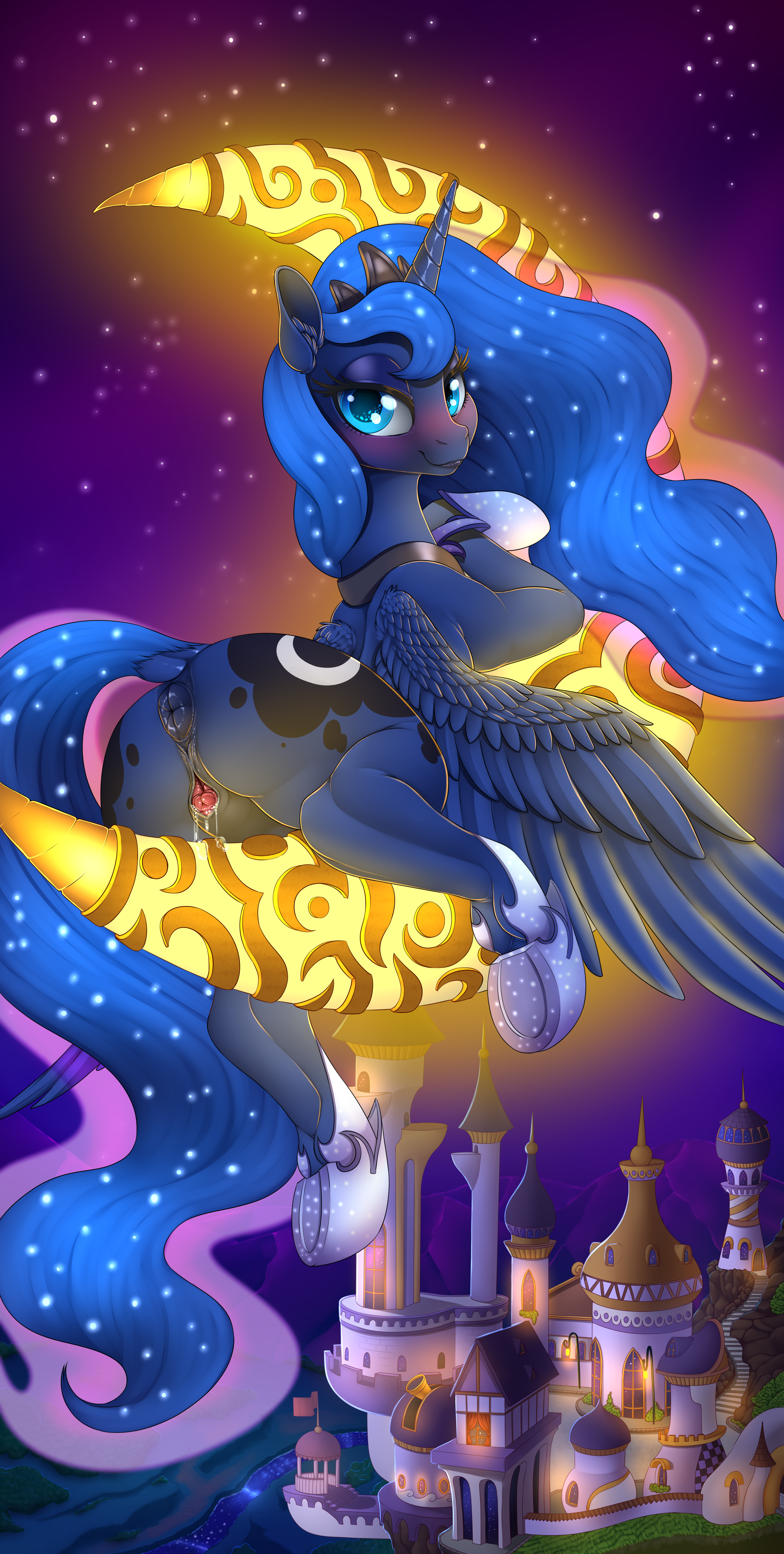 Rule34 – If it exists, there is porn of it / dankflank, princess luna (mlp) / 3599