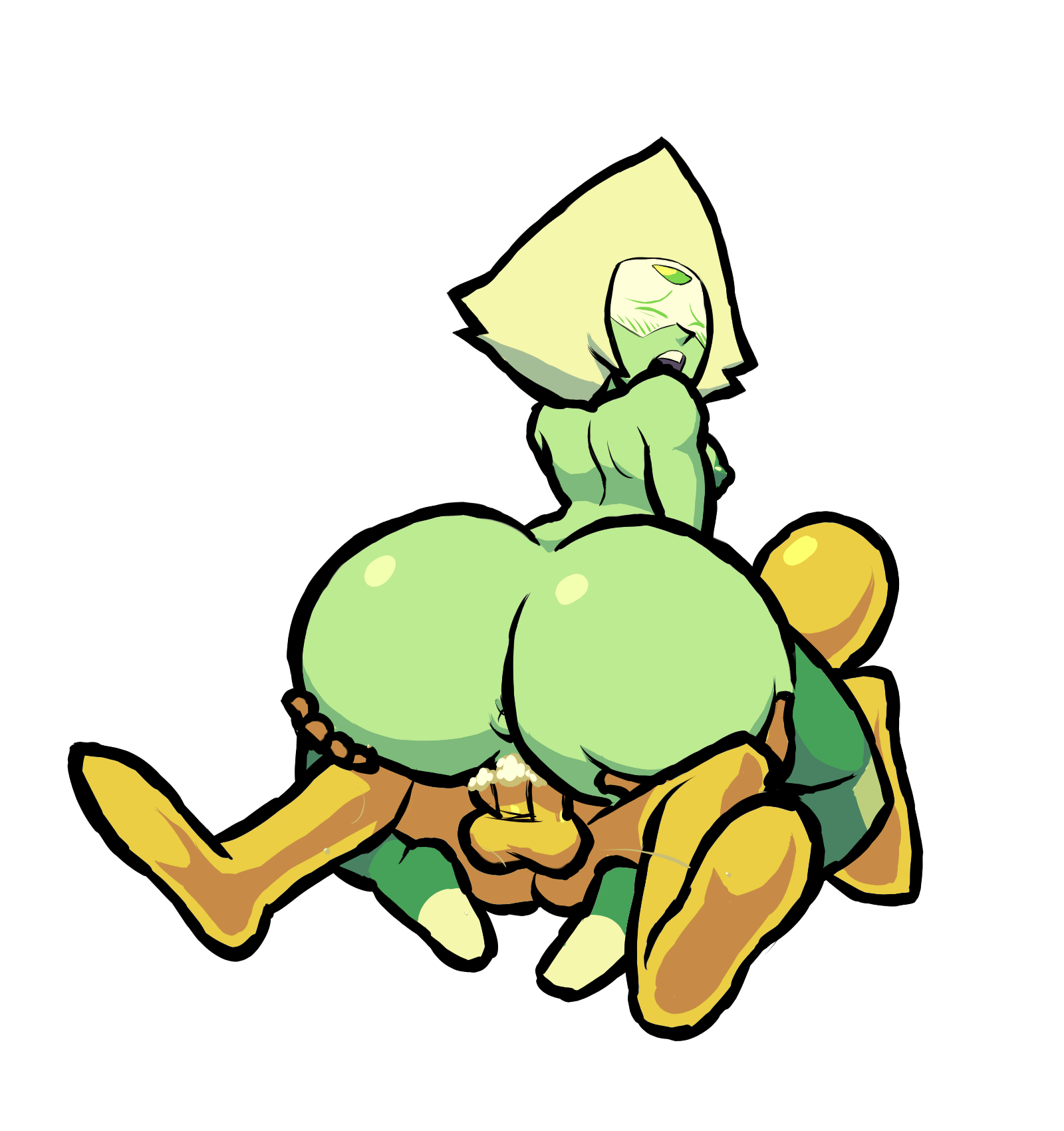 Rule34 – If it exists, there is porn of it / lovetopullmicke, gem (species), peridot (steven universe) / 3694