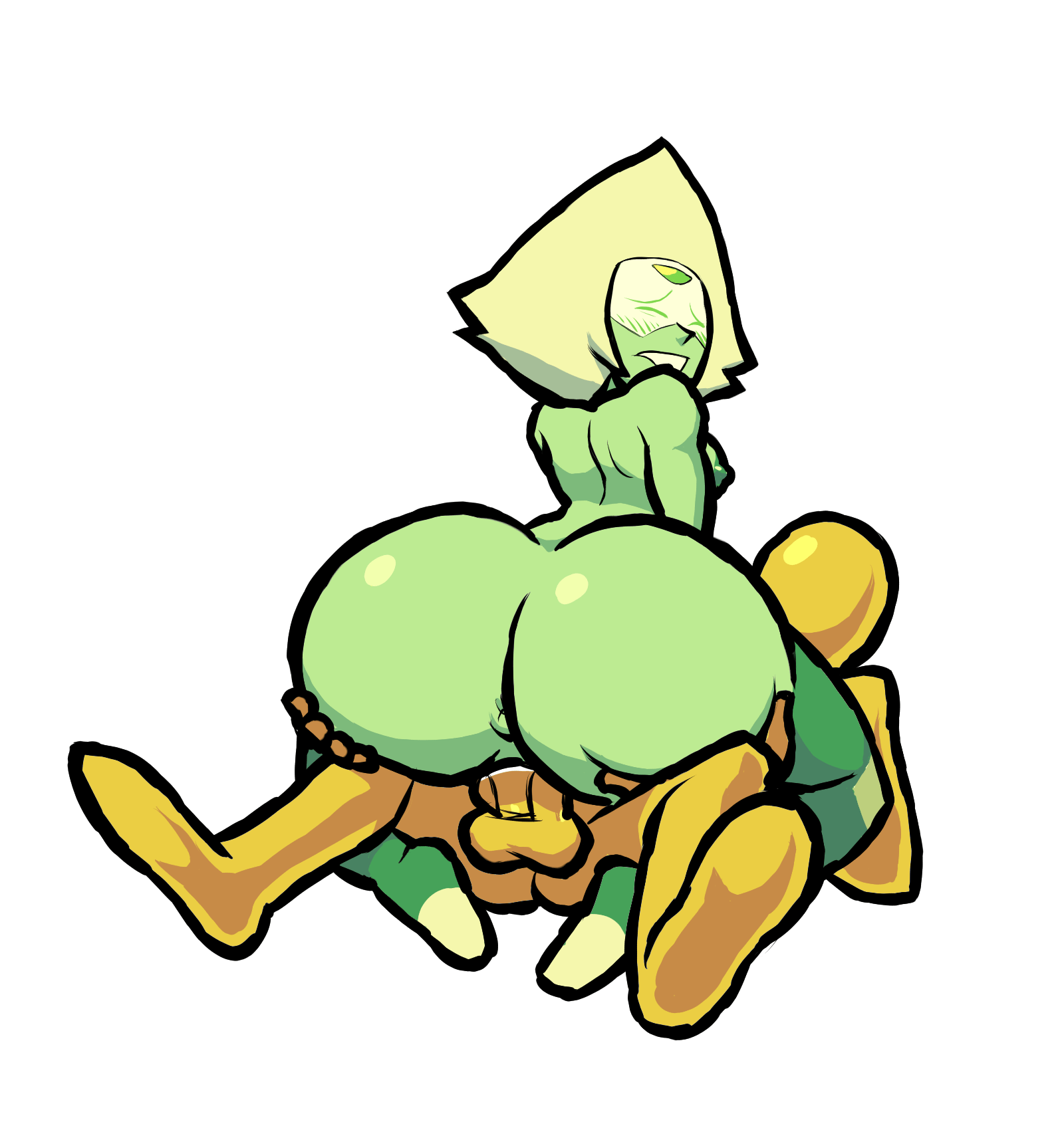 Rule34 – If it exists, there is porn of it / lovetopullmicke, gem (species), peridot (steven universe) / 3697