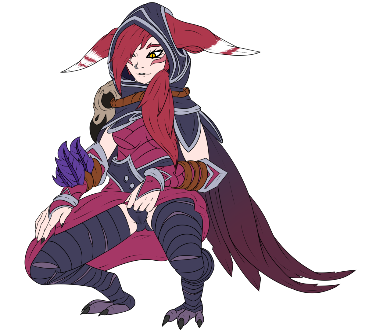 Rule34 – If it exists, there is porn of it / xayah / 3758