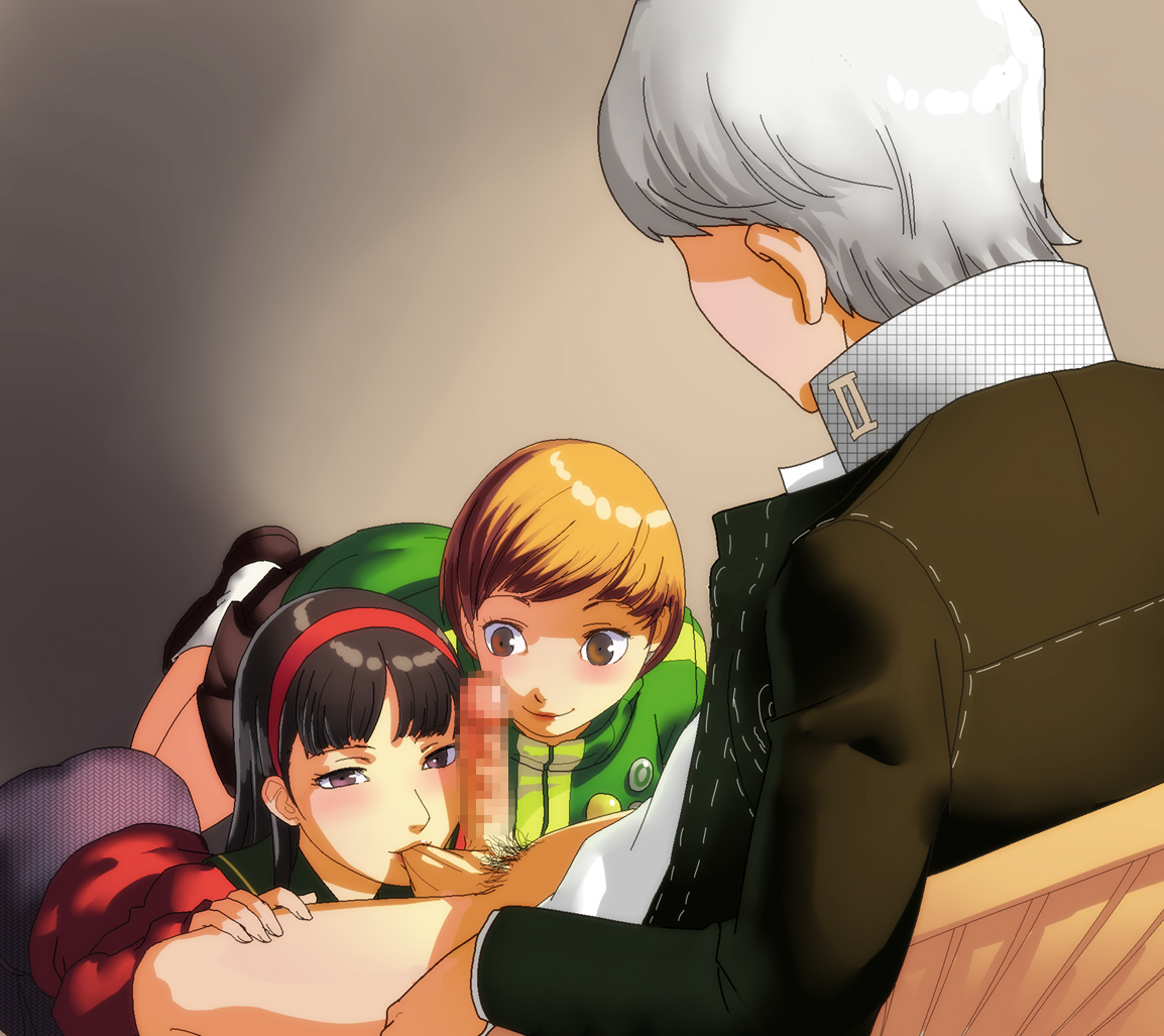Rule34 – If it exists, there is porn of it / amagi yukiko, satonaka chie, seta souji, yu narukami / 4127