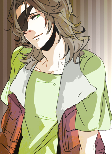 himuka roko, roko (artist), lockon stratos, neil dylandy, gundam, gundam 00, bad id, bad pixiv id, lowres, 00s, 1boy, eyepatch, male focus, solo