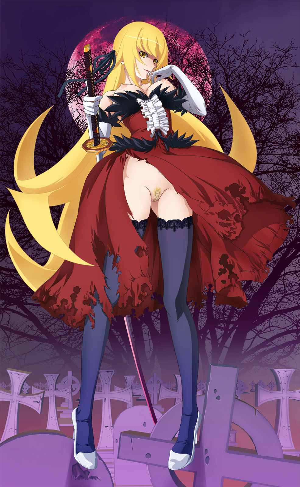 Rule34 – If it exists, there is porn of it / tooo, kiss-shot acerola-orion heart-under-blade, oshino shinobu / 4355