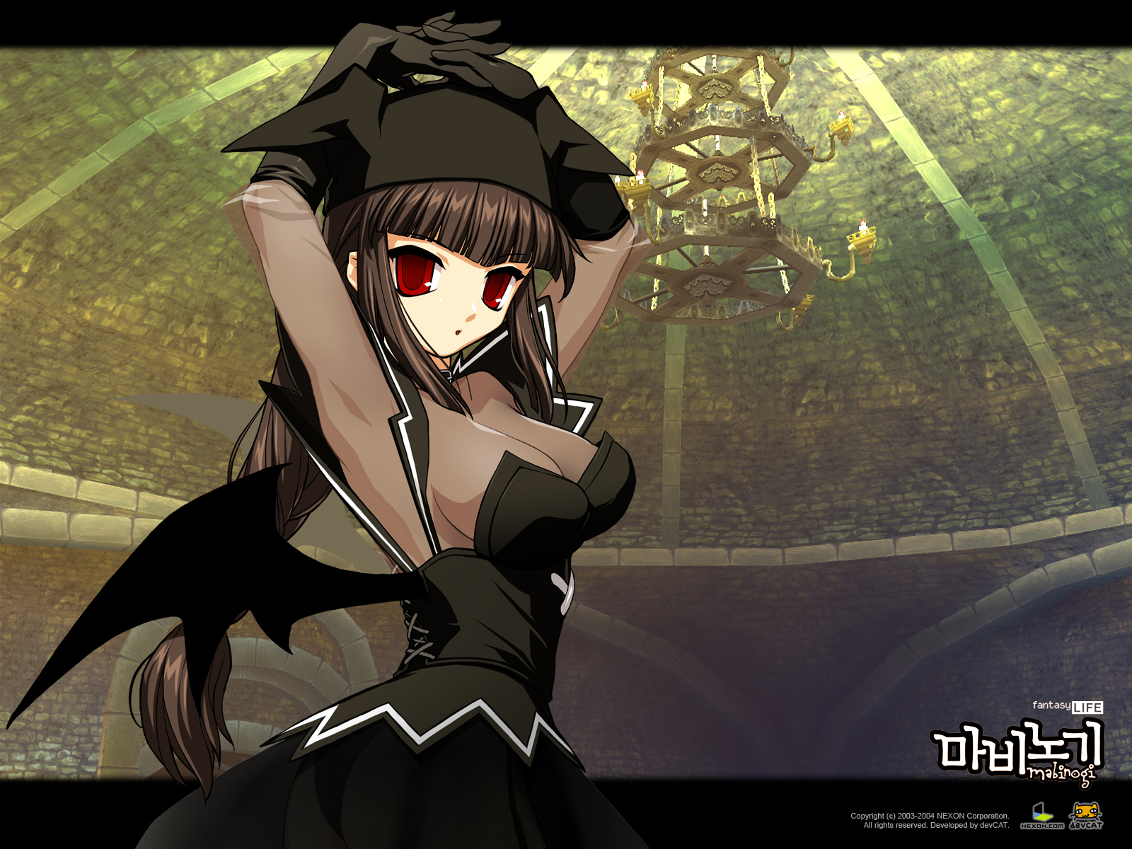 succubus (mabinogi), mabinogi, highres, tagme, demon girl