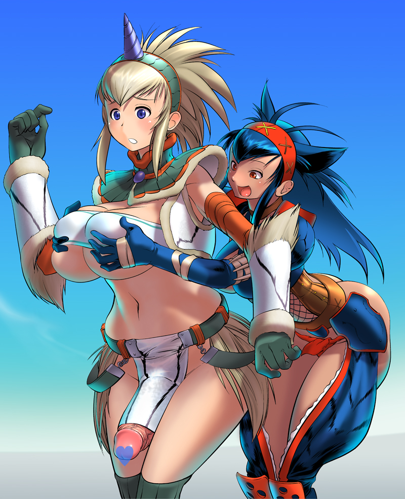 Rule34 – If it exists, there is porn of it / cosine, kirin (armor), nargacuga (armor) / 4782