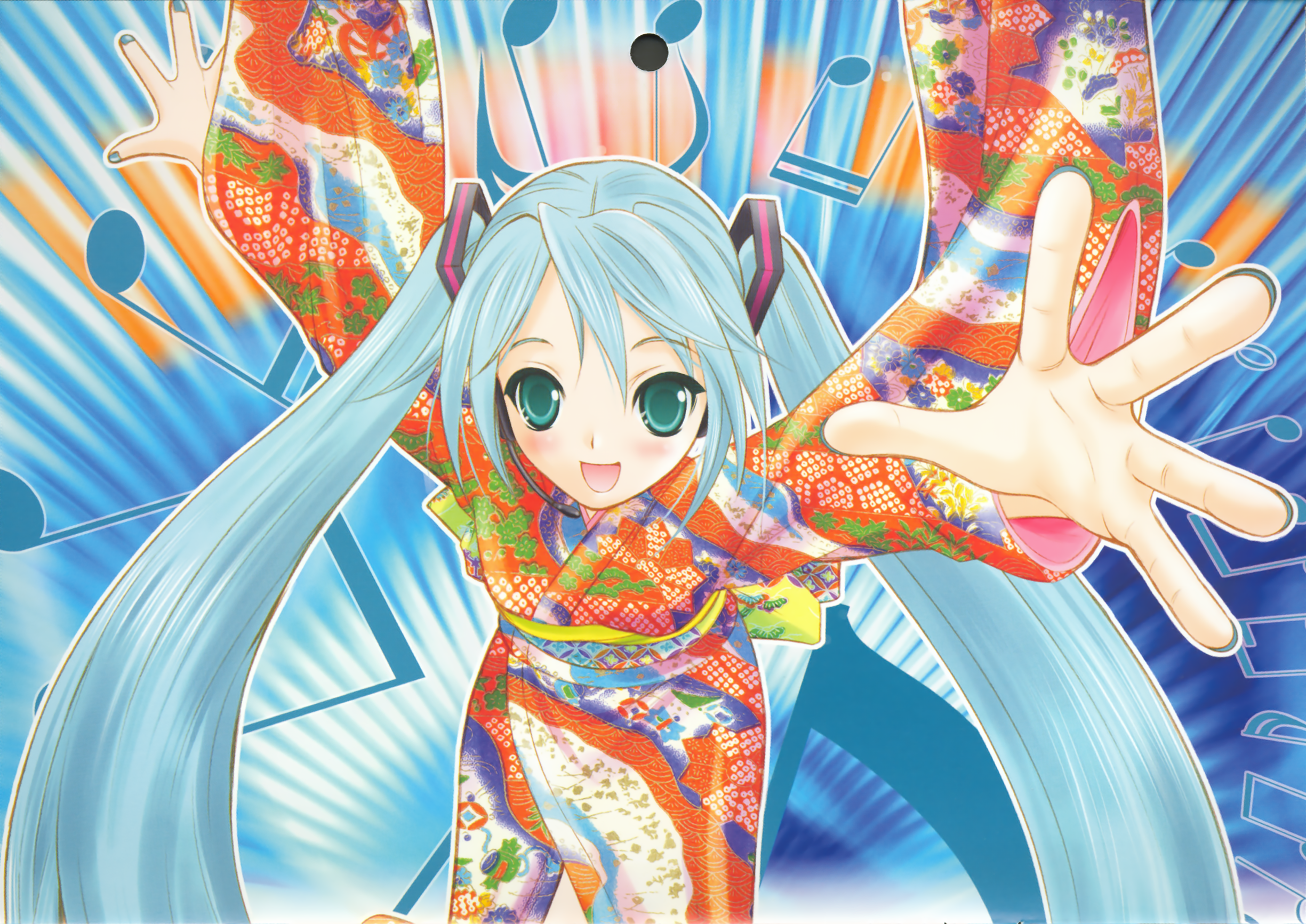hatsune miku, vocaloid, highres, tagme