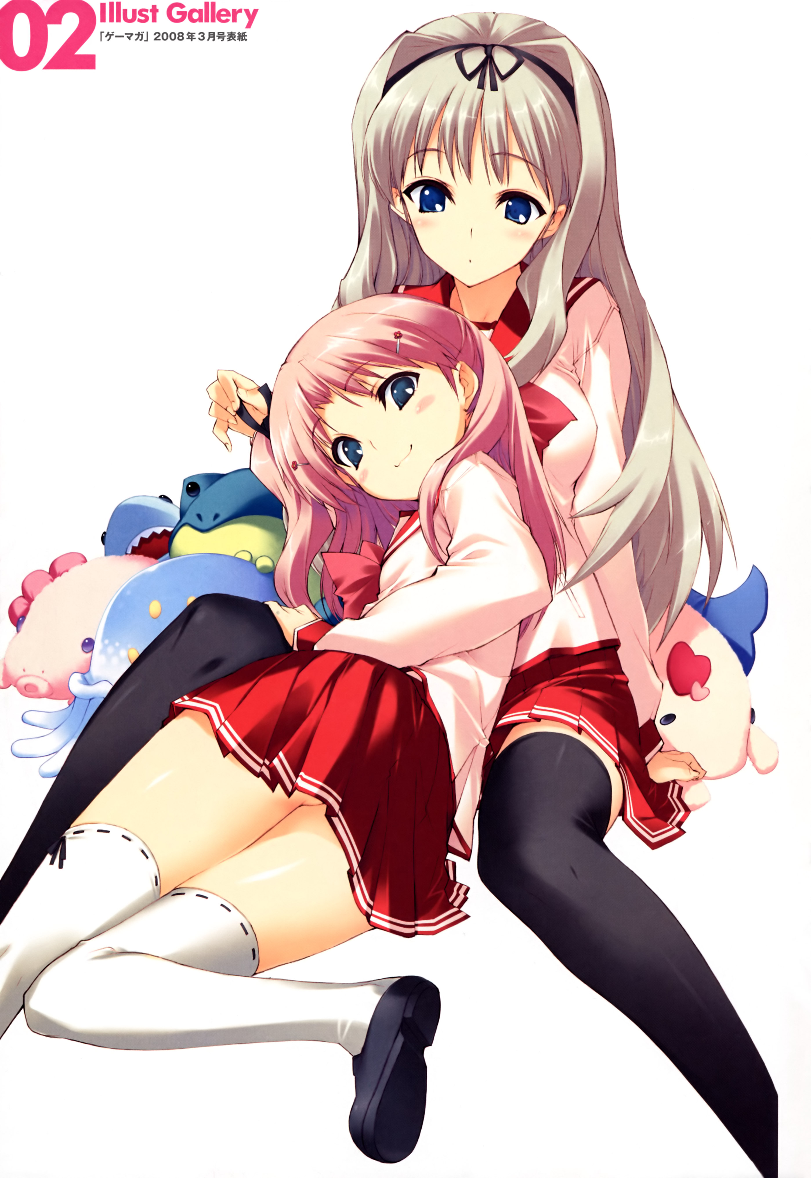 kusugawa sasara, maaryan (to heart), to heart (series), to heart 2, absurdres, highres, tagme, 00s