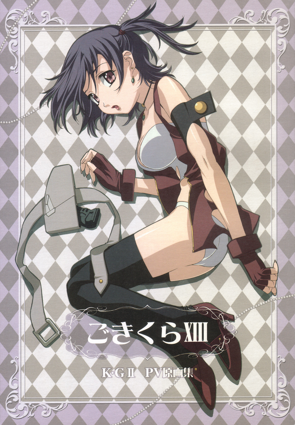 gotou keiji, eclair (kiddy grade), kiddy grade, highres, tagme, 00s, panties, underwear