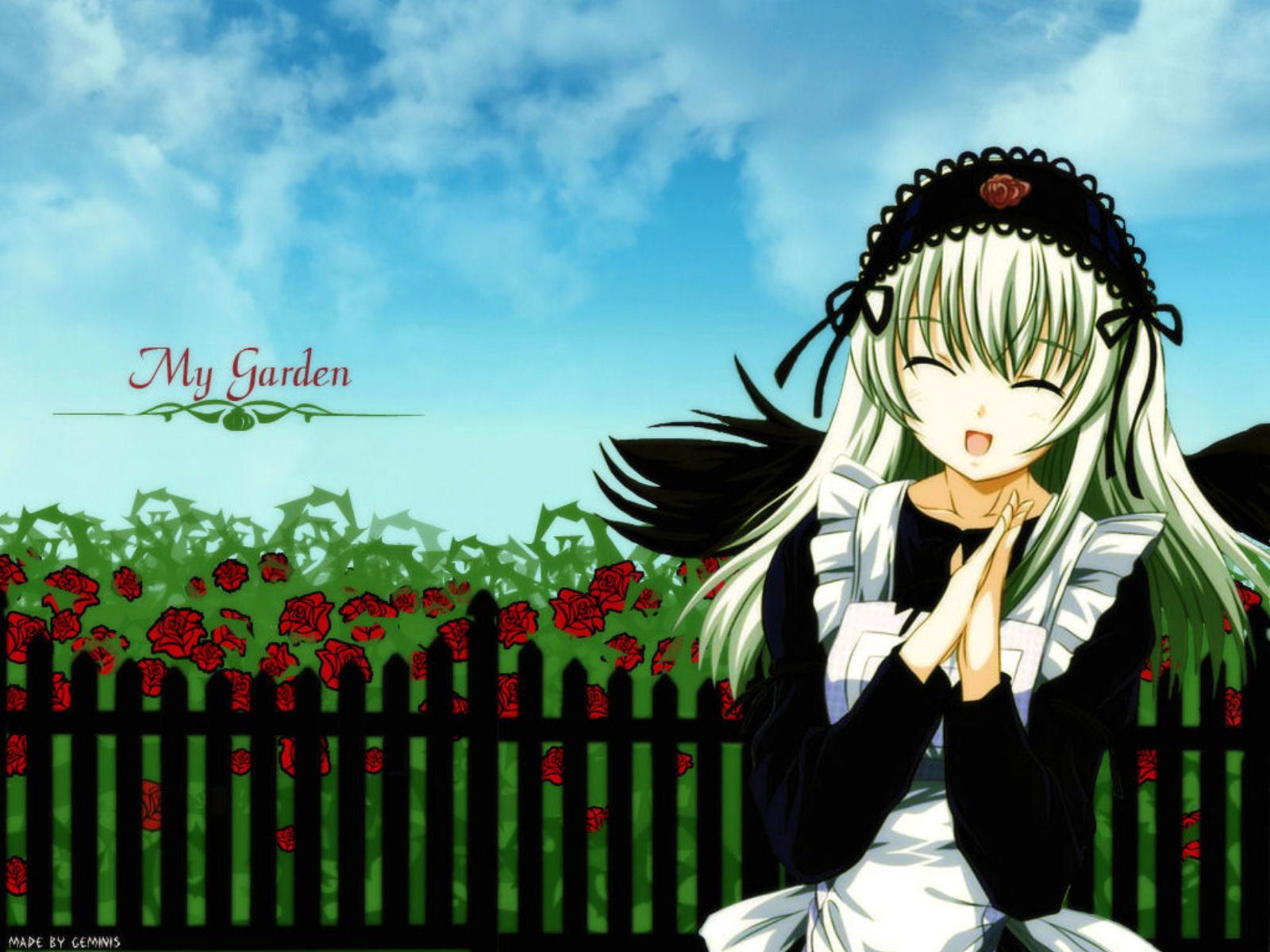 suigintou, rozen maiden, highres, tagme, 00s
