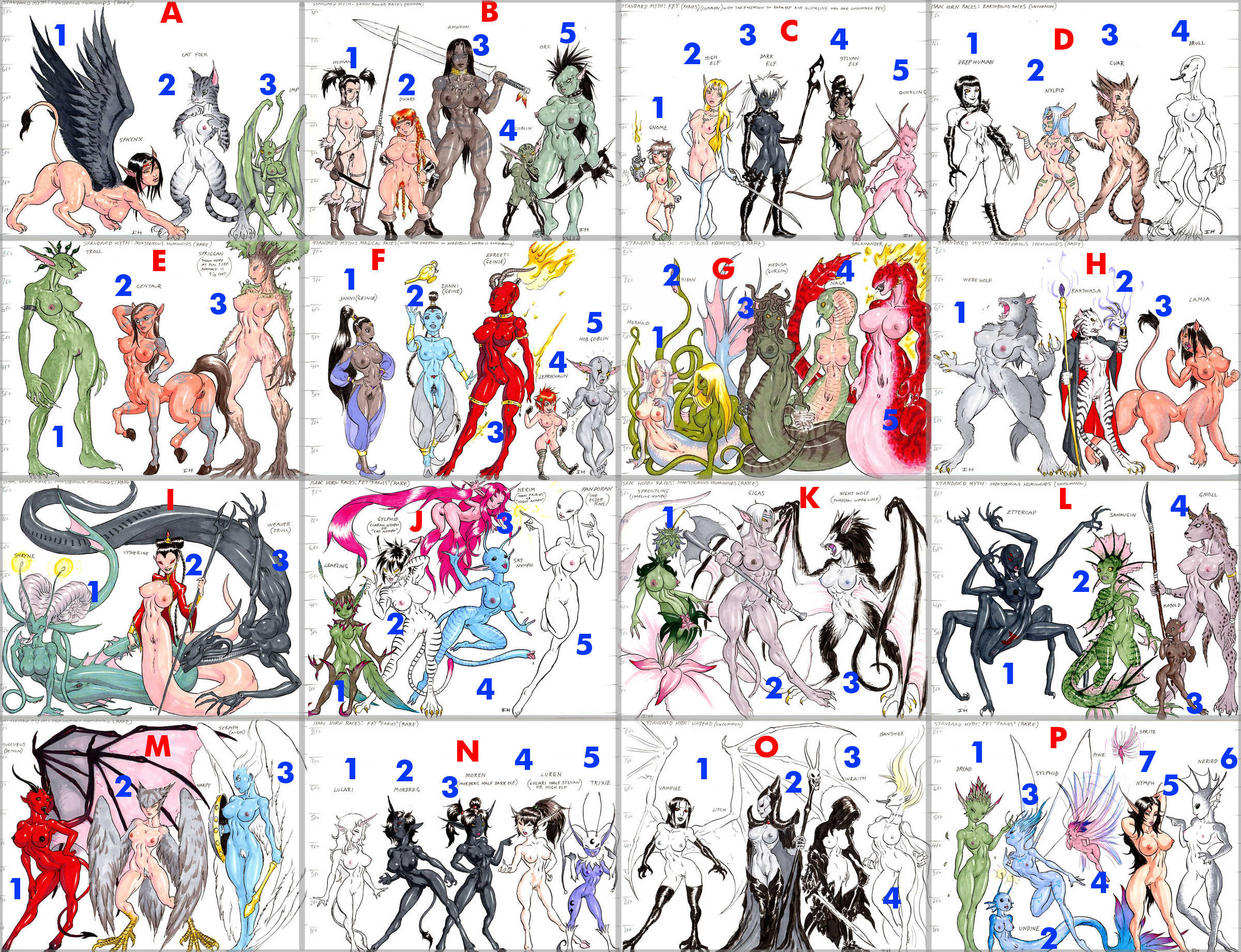 Rule34 – If it exists, there is porn of it / litch, lvl9drow, banshee, high elf, medusa, sproutling, trixie / 6220
