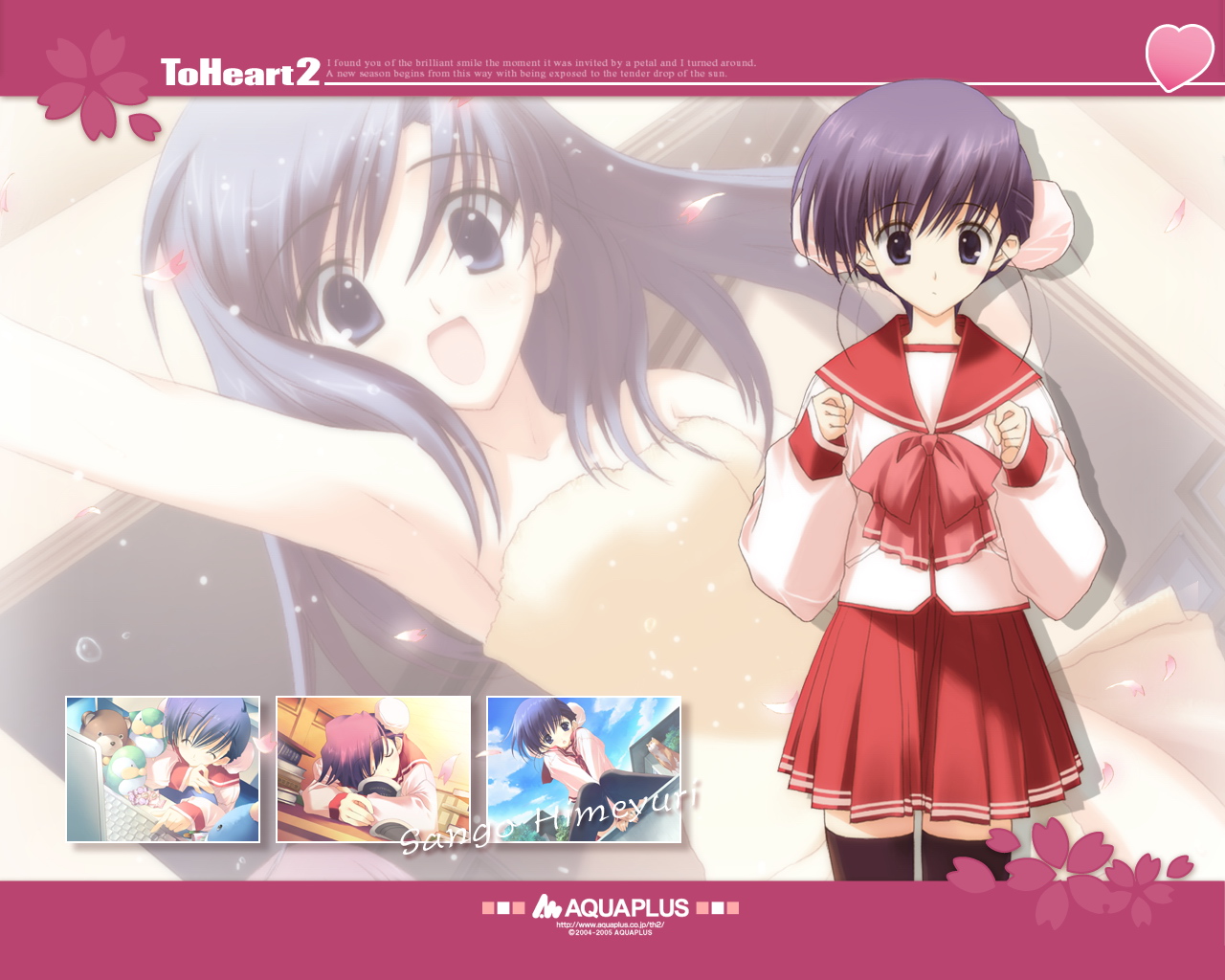 mitsumi misato, himeyuri sango, to heart (series), to heart 2, tagme, 00s