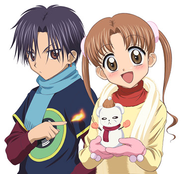 hyuuga natsume, sakura mikan, gakuen alice, natsume, lowres, tagme, 00s